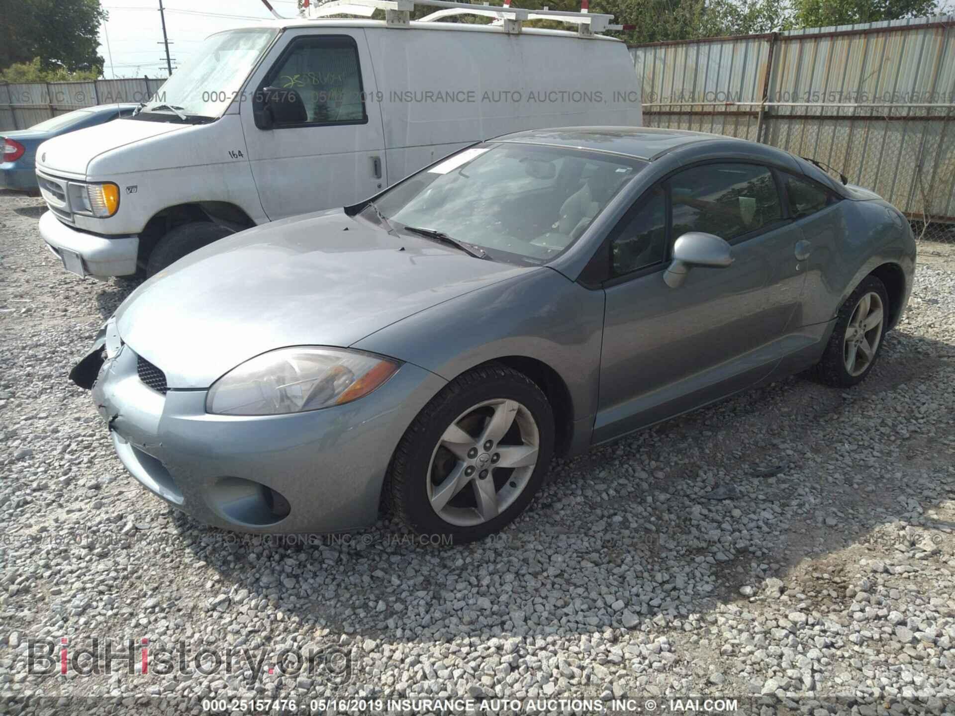 2007 MITSUBISHI ECLIPSE - VIN: 4A3AK24F57E026998 - Фото 2