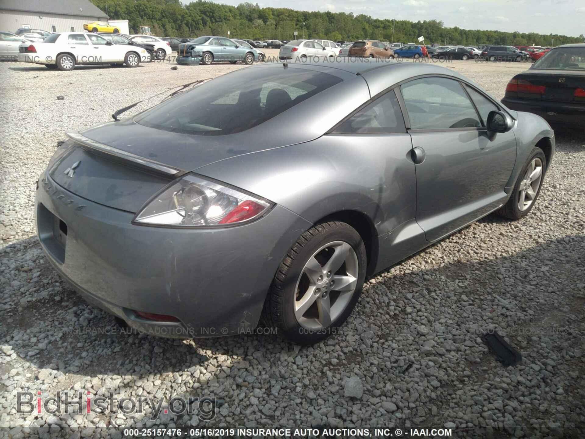 2007 MITSUBISHI ECLIPSE - VIN: 4A3AK24F57E026998 - Фото 4