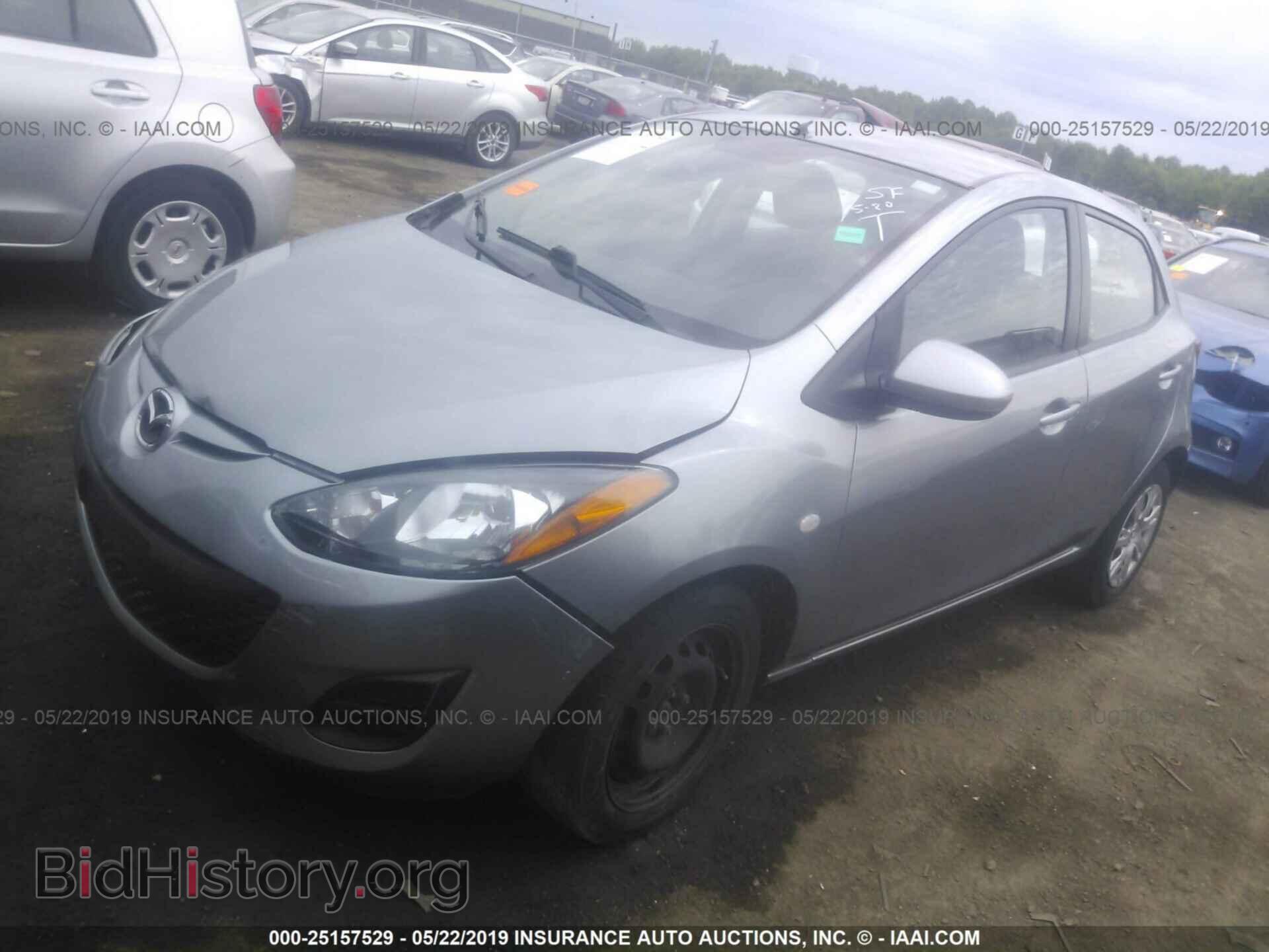 2014 MAZDA MAZDA2 - VIN: JM1DE1KY1E0188613 - Фото 2