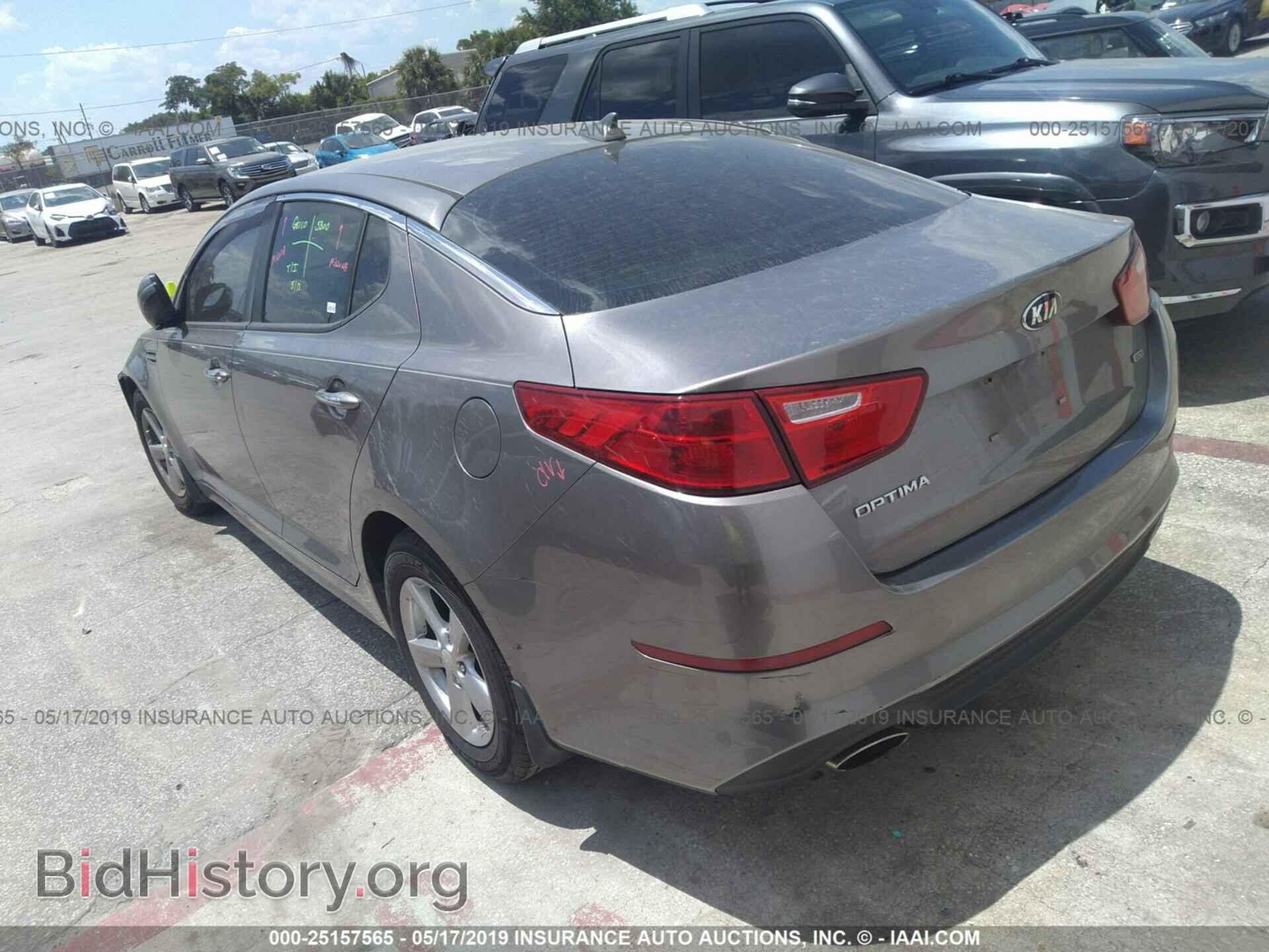 2015 KIA OPTIMA - VIN: 5XXGM4A77FG402093 - Фото 3