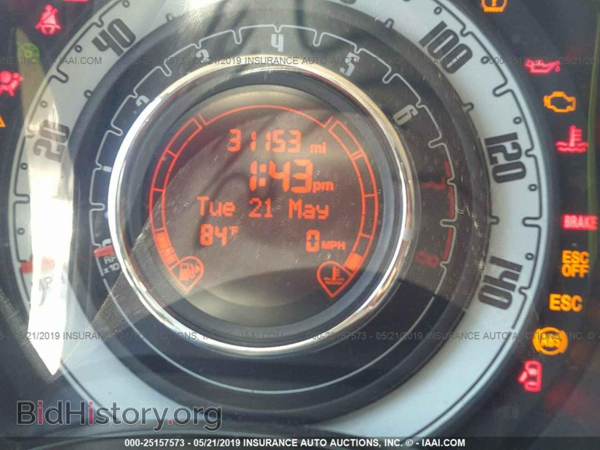 2012 FIAT 500 - VIN: 3C3CFFAR2CT303921 - Фото 7