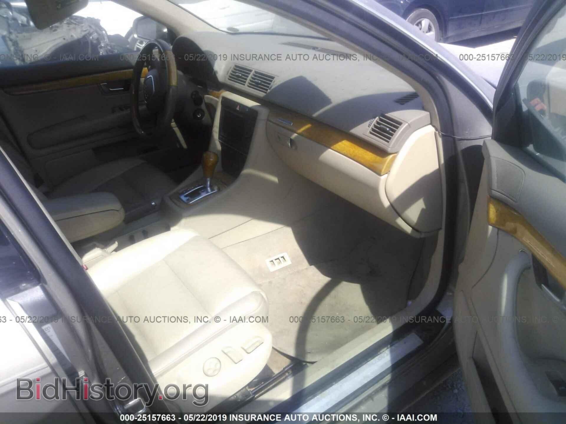 2006 AUDI A4 - VIN: WAUDG78EX6A035067 - Фото 5