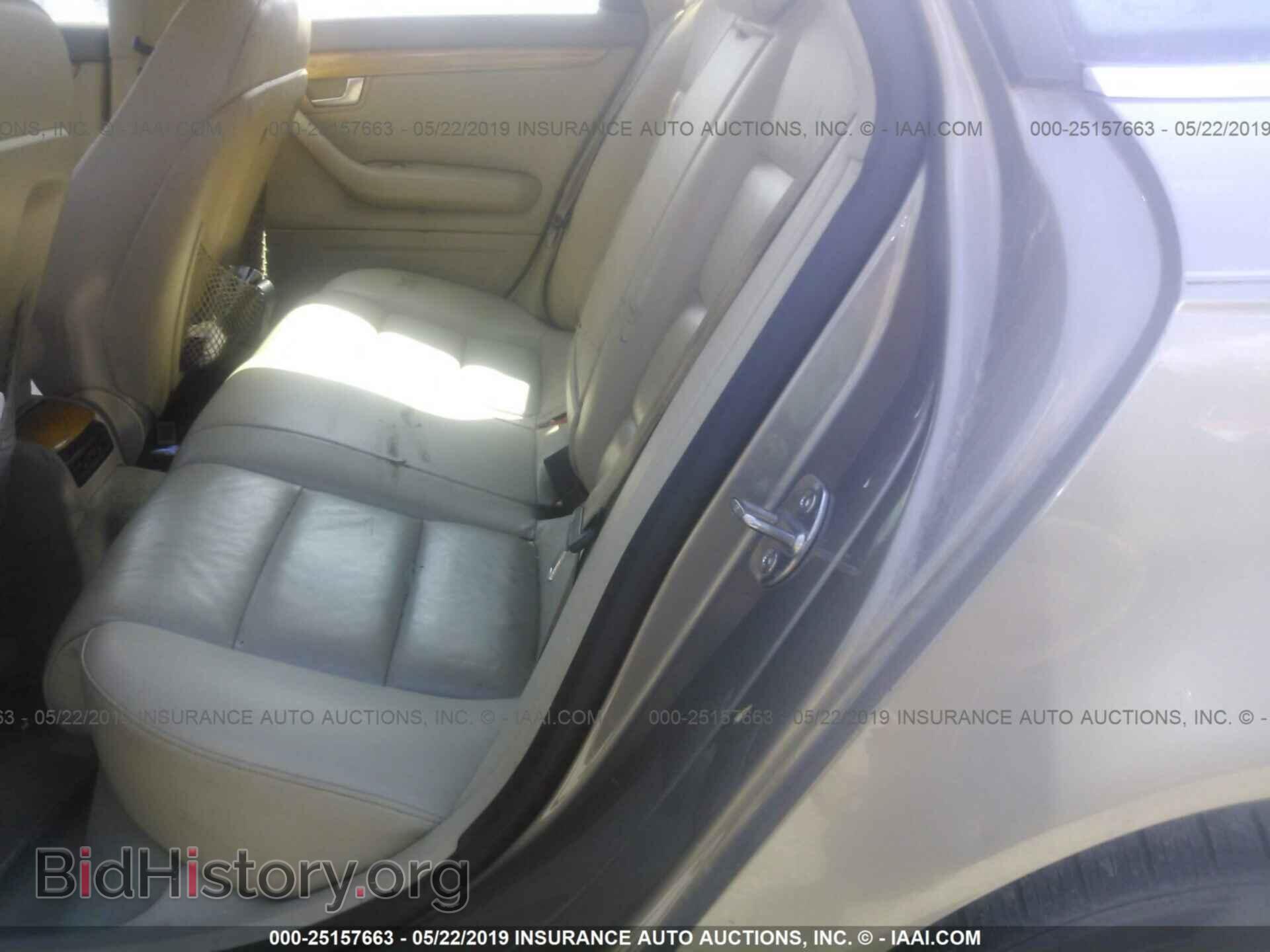2006 AUDI A4 - VIN: WAUDG78EX6A035067 - Фото 8