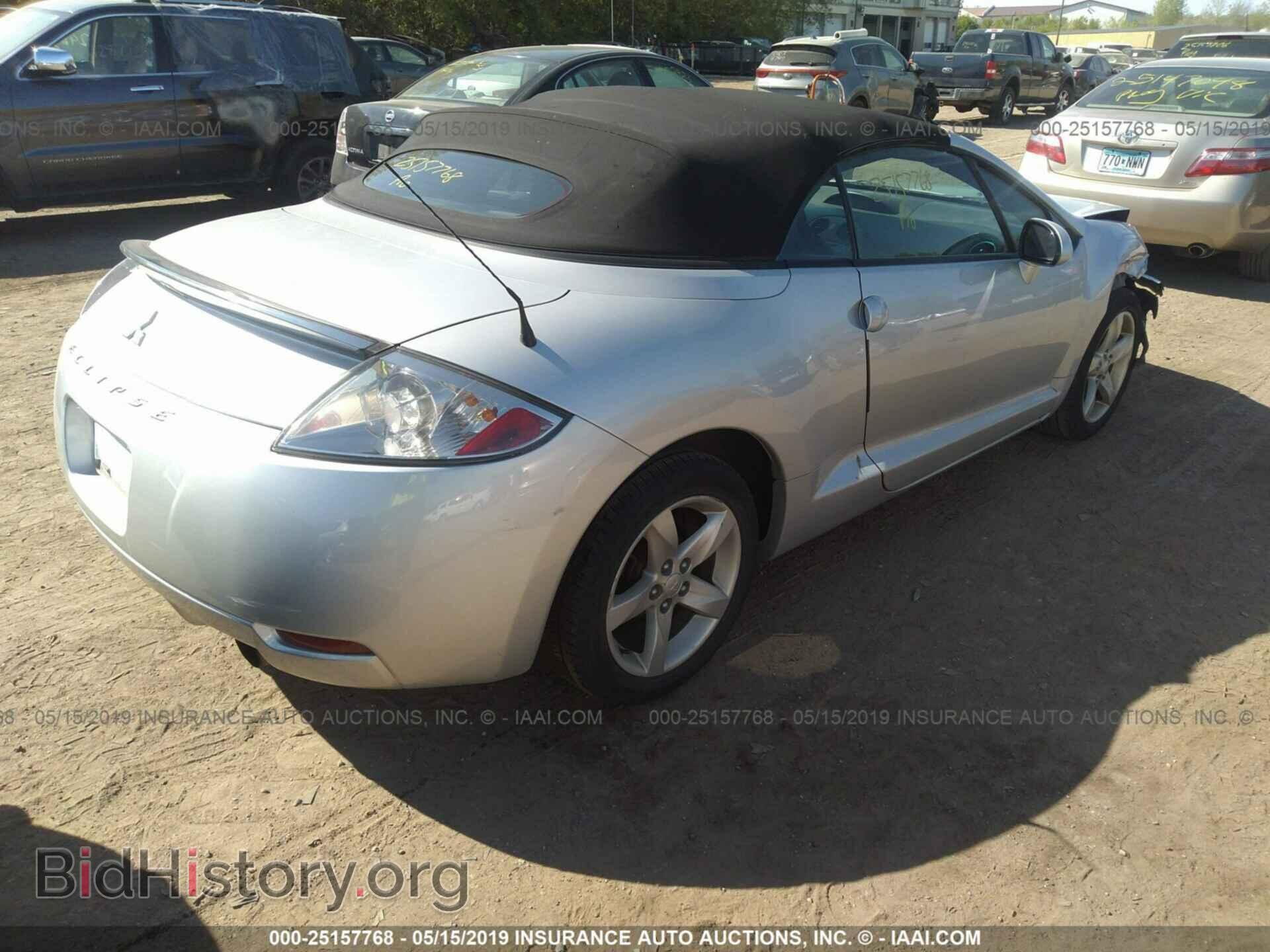 2007 MITSUBISHI ECLIPSE - VIN: 4A3AL25FX7E069616 - Фото 4
