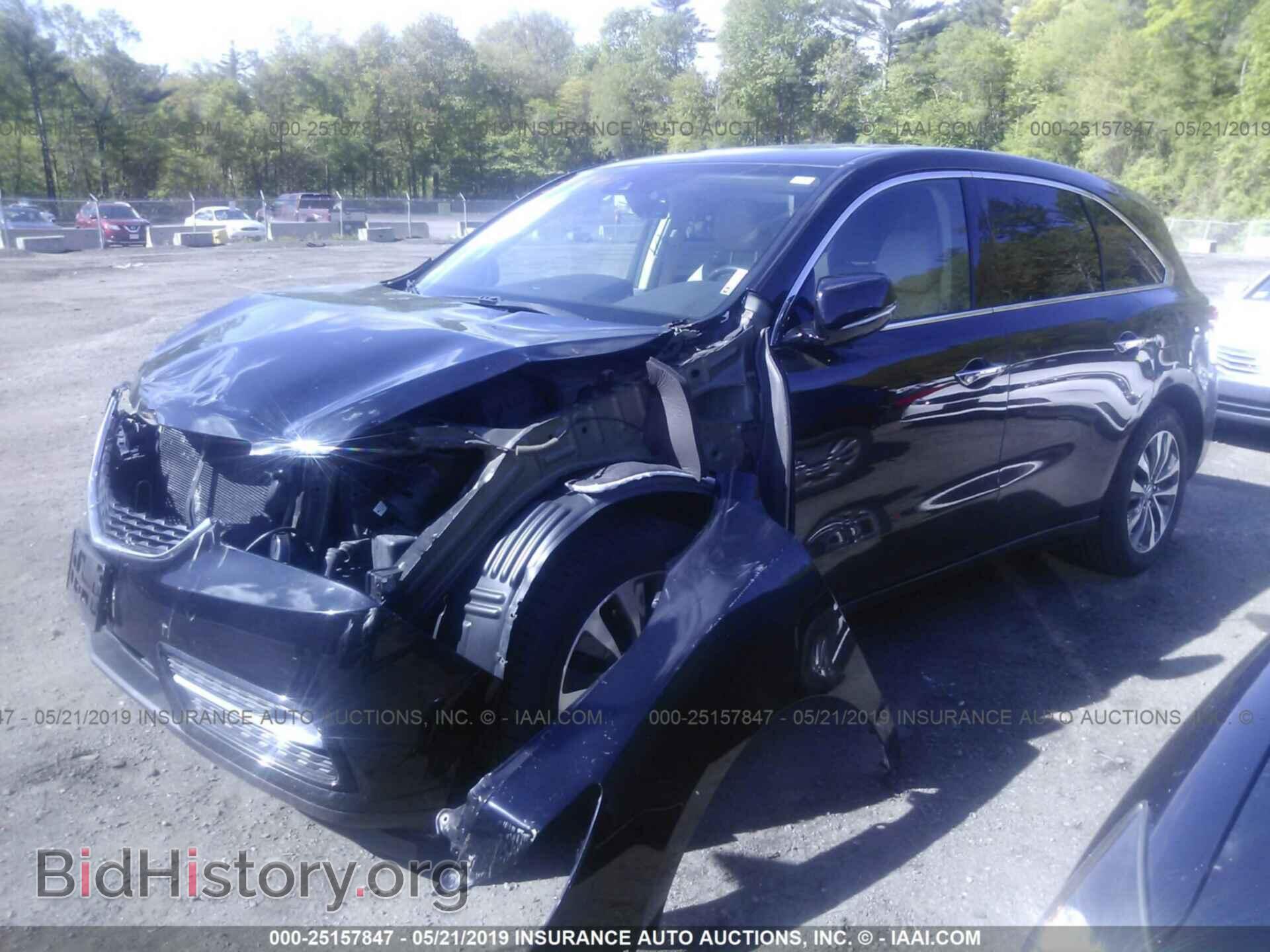 2016 ACURA MDX - VIN: 5FRYD4H4XGB028811 - Photo 2