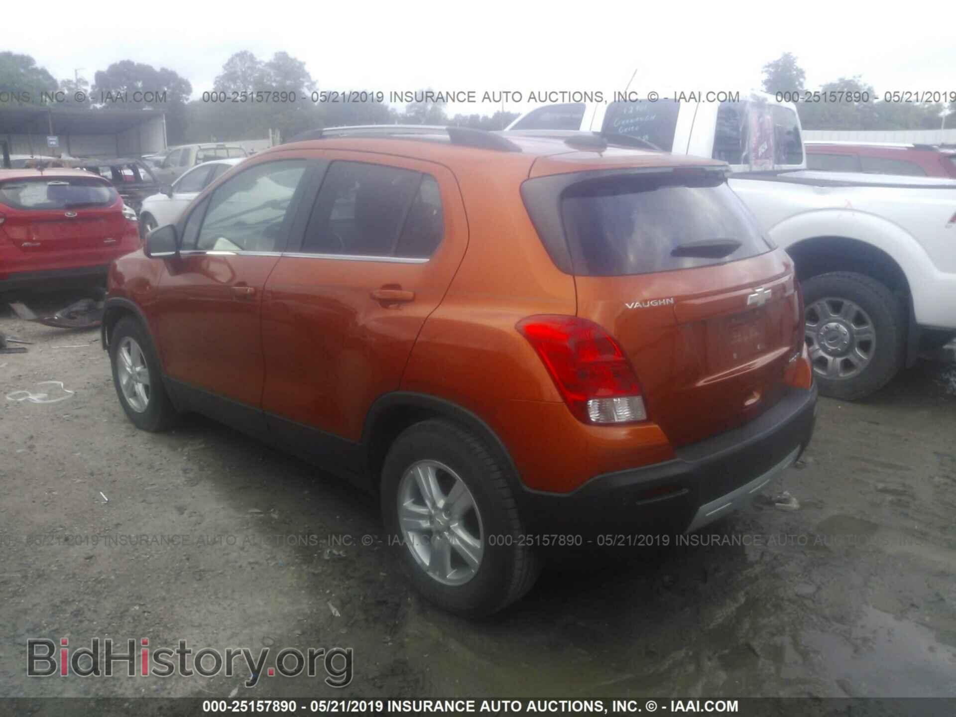 2015 CHEVROLET TRAX - VIN: KL7CJLSB6FB127047 - Фото 3