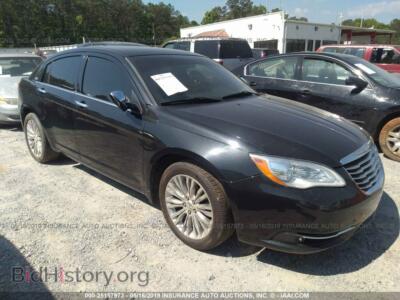 2011 Chrysler 200 Limited, black — VIN 1C3BC2FG6BN518334, IAAI