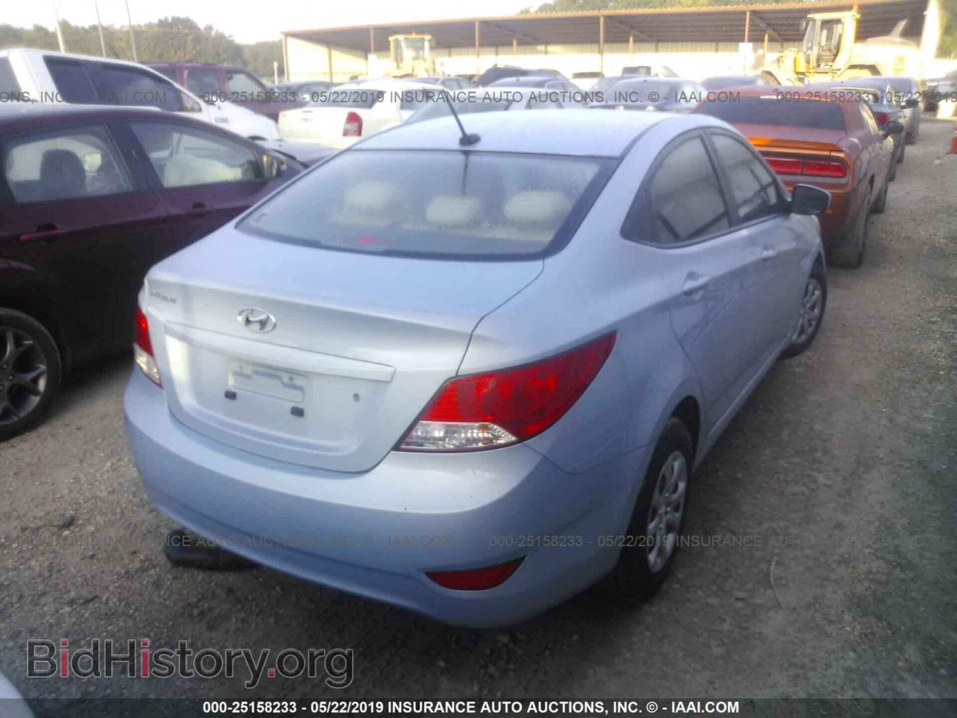 2013 HYUNDAI ACCENT - VIN: KMHCT4AE0DU309841 - Фото 4