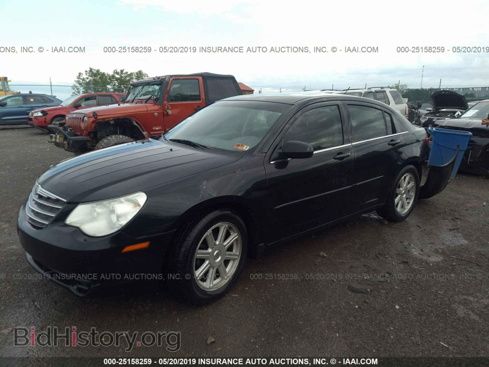 2007 CHRYSLER SEBRING - VIN: 1C3LC56RX7N537791 - Фото 2