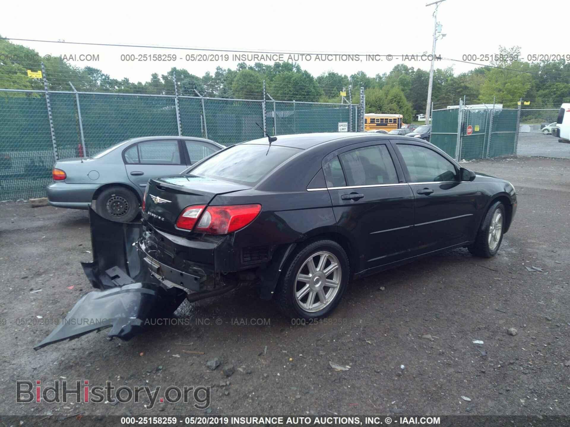 2007 CHRYSLER SEBRING - VIN: 1C3LC56RX7N537791 - Фото 4