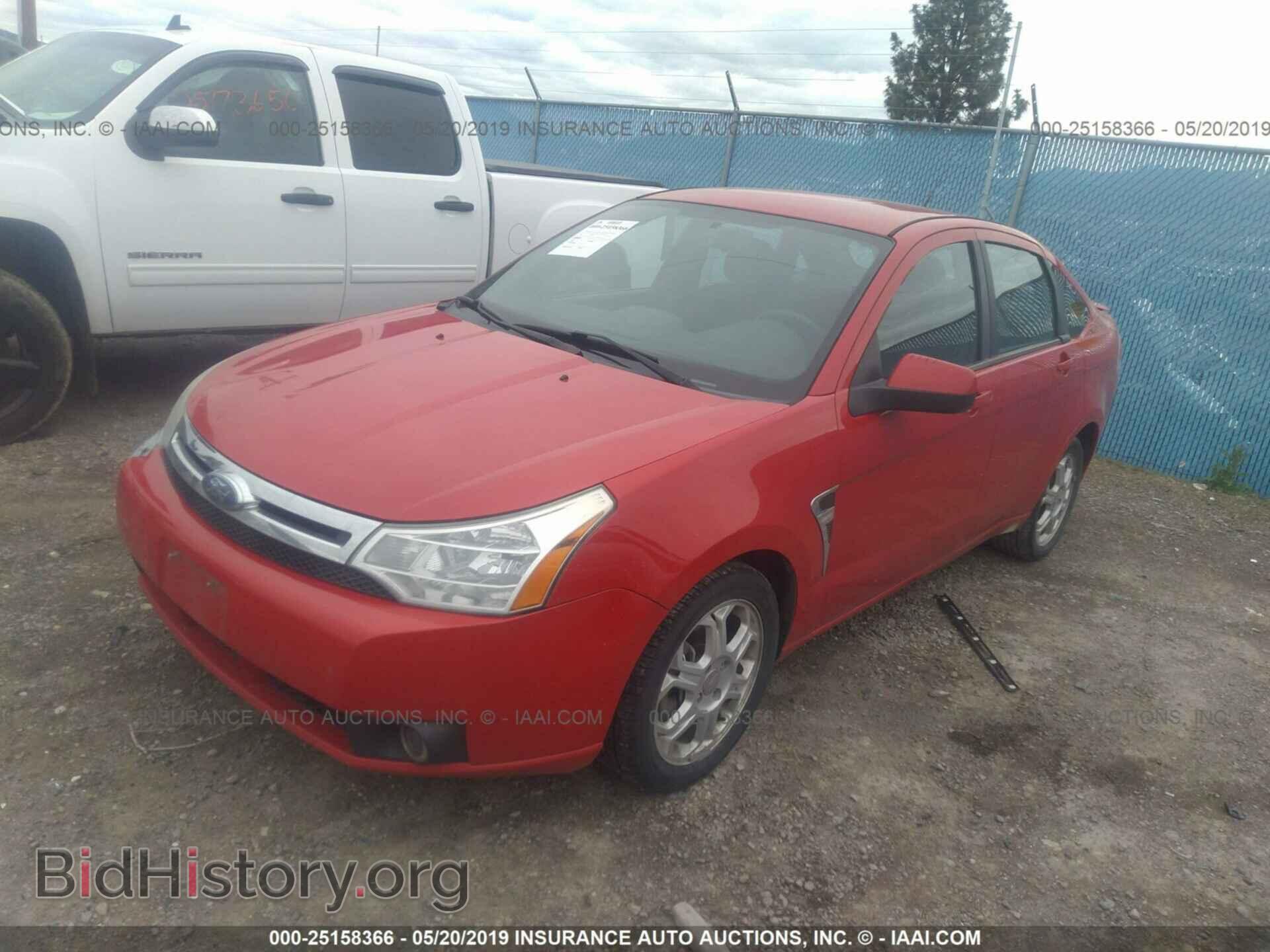 2008 FORD FOCUS - VIN: 1FAHP35N18W152341 - Фото 2