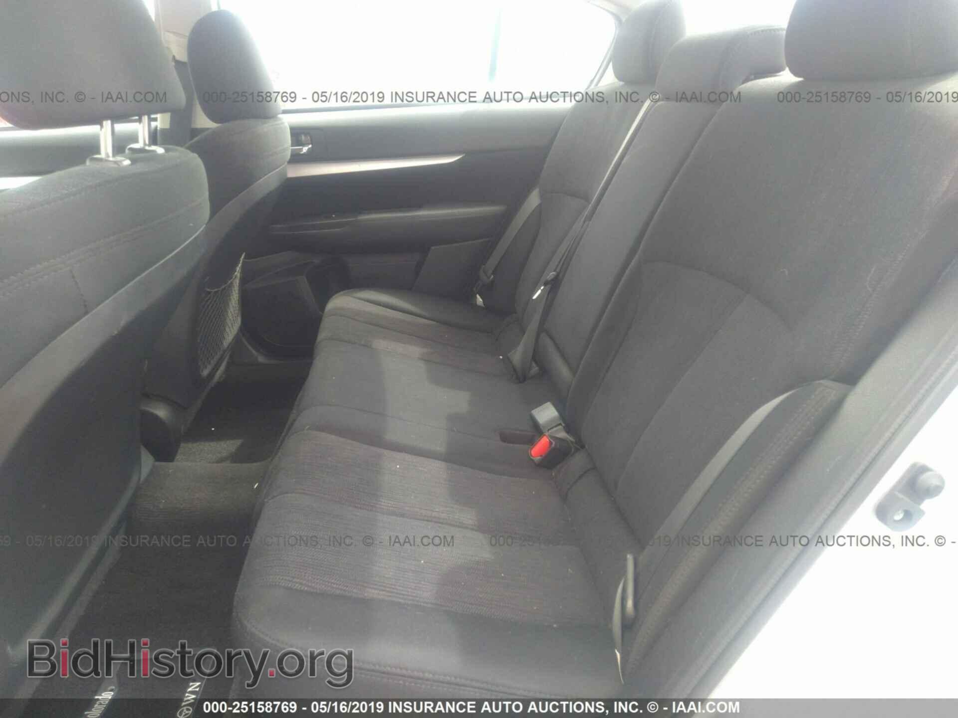 2014 SUBARU LEGACY - VIN: 4S3BMBA67E3022448 - Фото 8