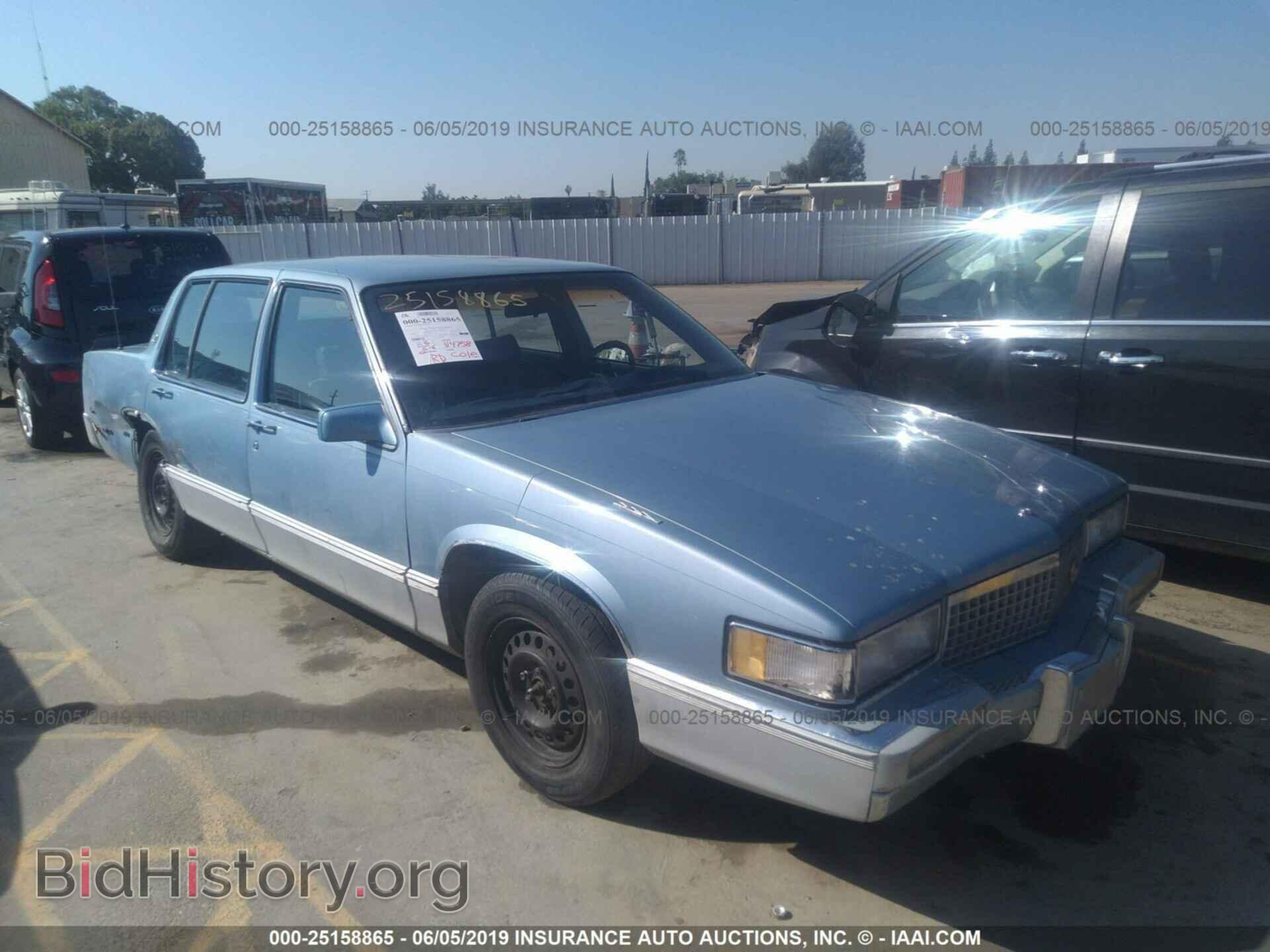 Фотография 1G6CD5332L4286163 - CADILLAC DEVILLE 1990