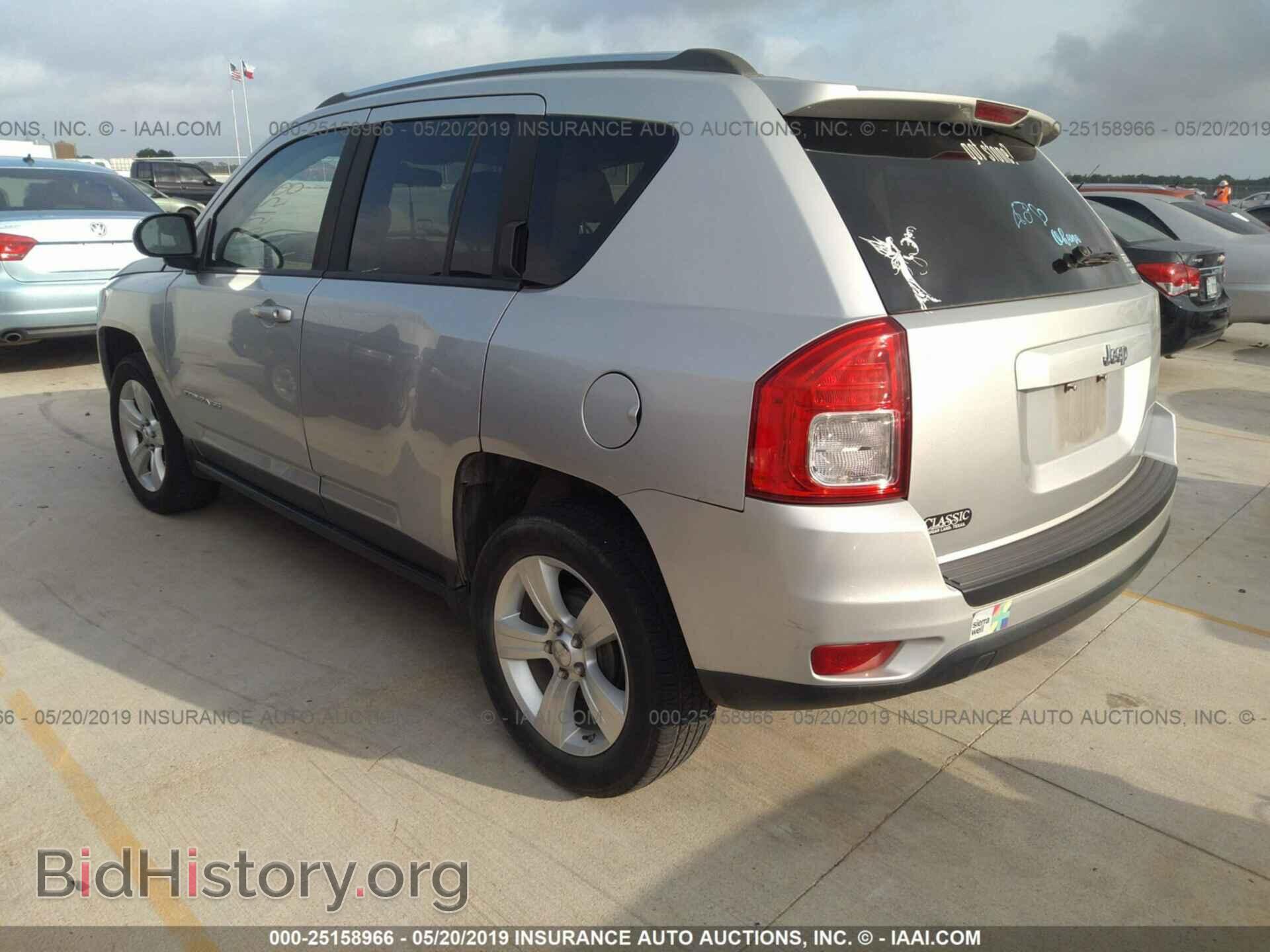 2012 JEEP COMPASS - VIN: 1C4NJCBB7CD636334 - Фото 3