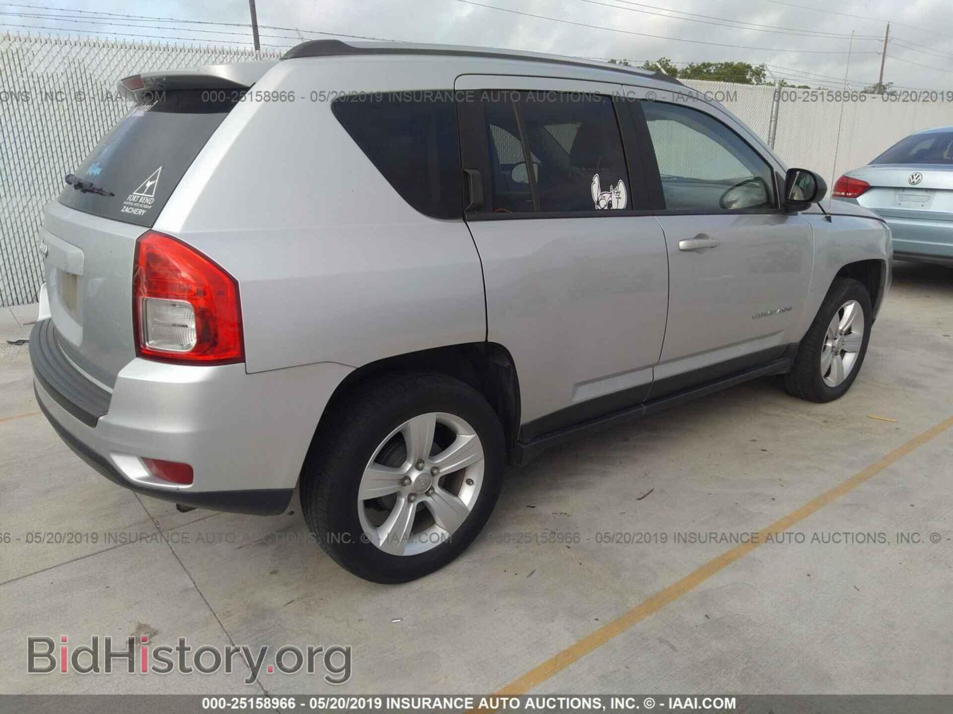 2012 JEEP COMPASS - VIN: 1C4NJCBB7CD636334 - Фото 4