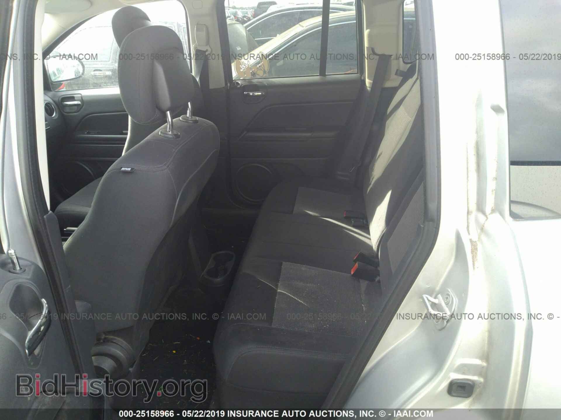 2012 JEEP COMPASS - VIN: 1C4NJCBB7CD636334 - Фото 8