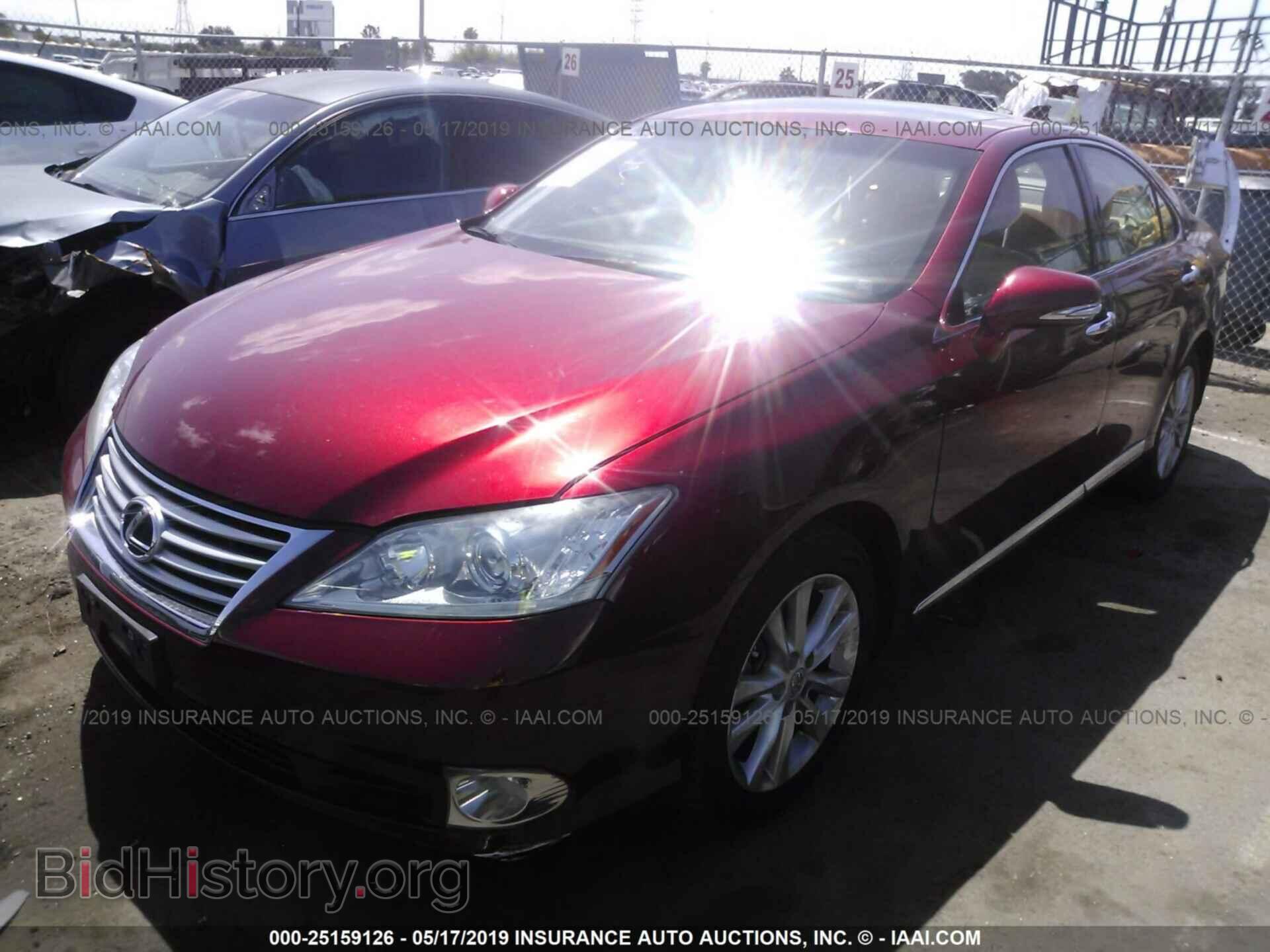 2011 LEXUS ES - VIN: JTHBK1EG2B2419066 - Фото 2
