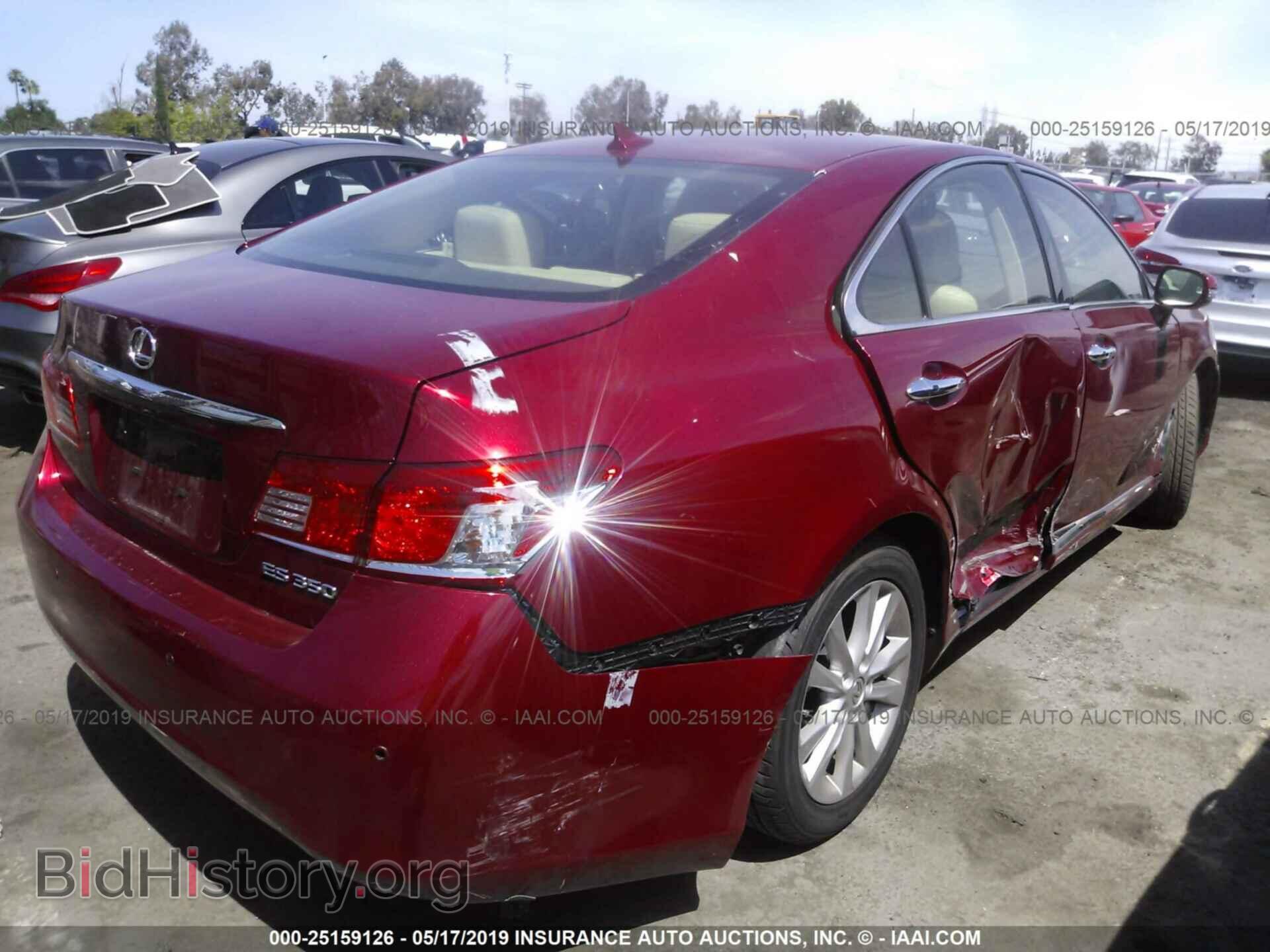 2011 LEXUS ES - VIN: JTHBK1EG2B2419066 - Фото 4
