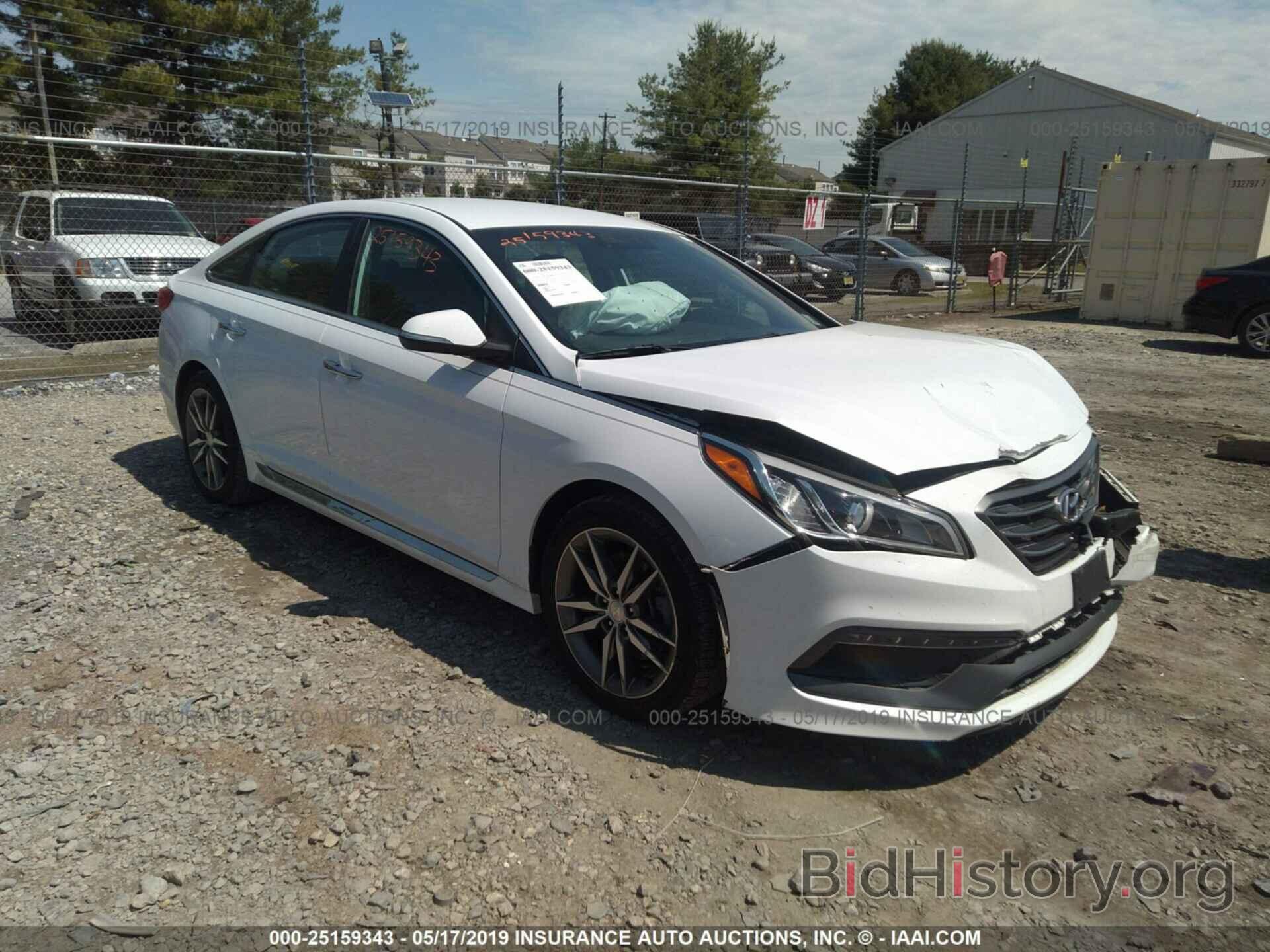 Photo 5NPE34AB0FH069495 - HYUNDAI SONATA 2015