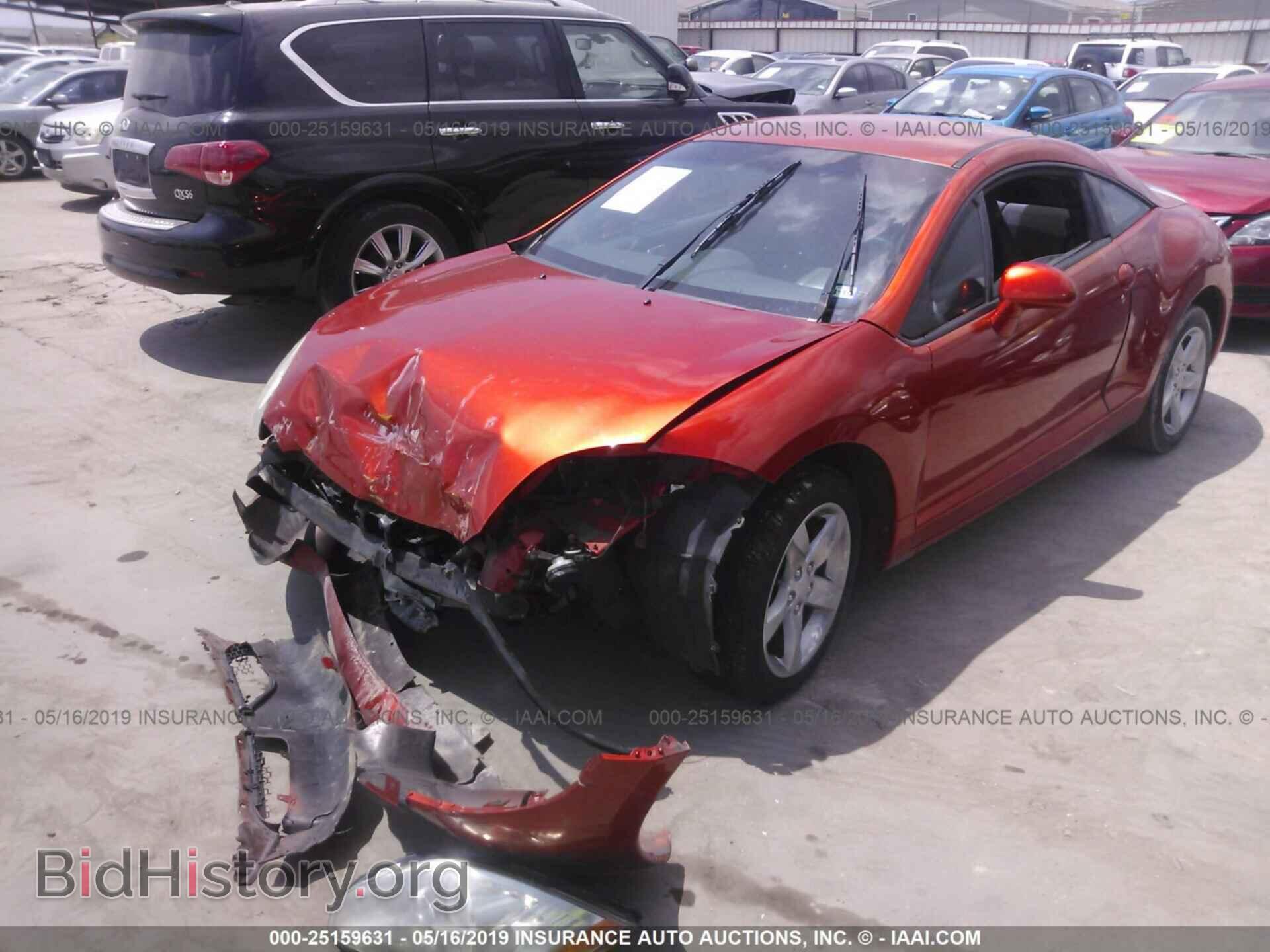 2008 MITSUBISHI ECLIPSE - VIN: 4A3AK24FX8E019496 - Фото 2
