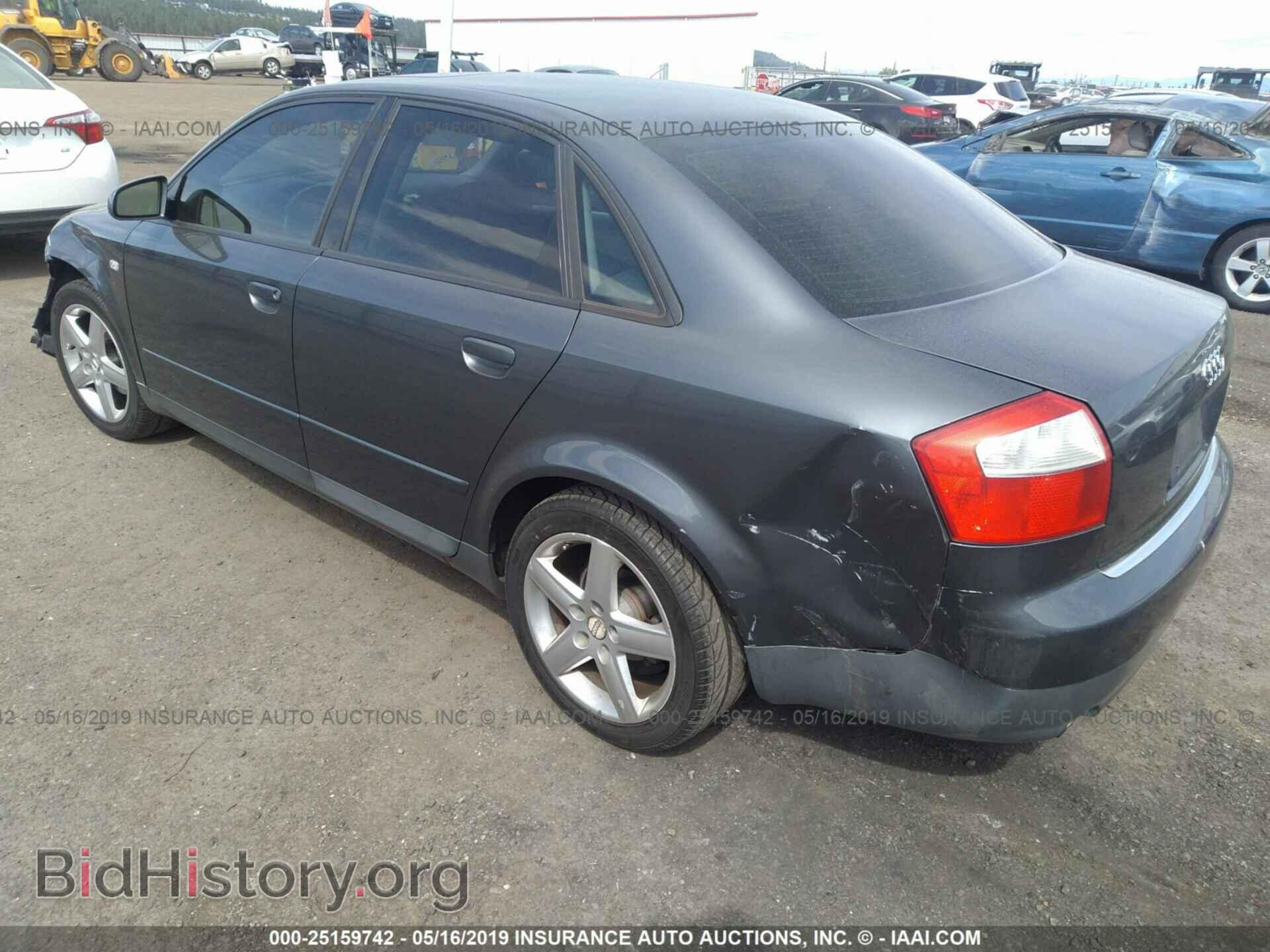 2002 AUDI A4 - VIN: WAULC68E72A302600 - Фото 3