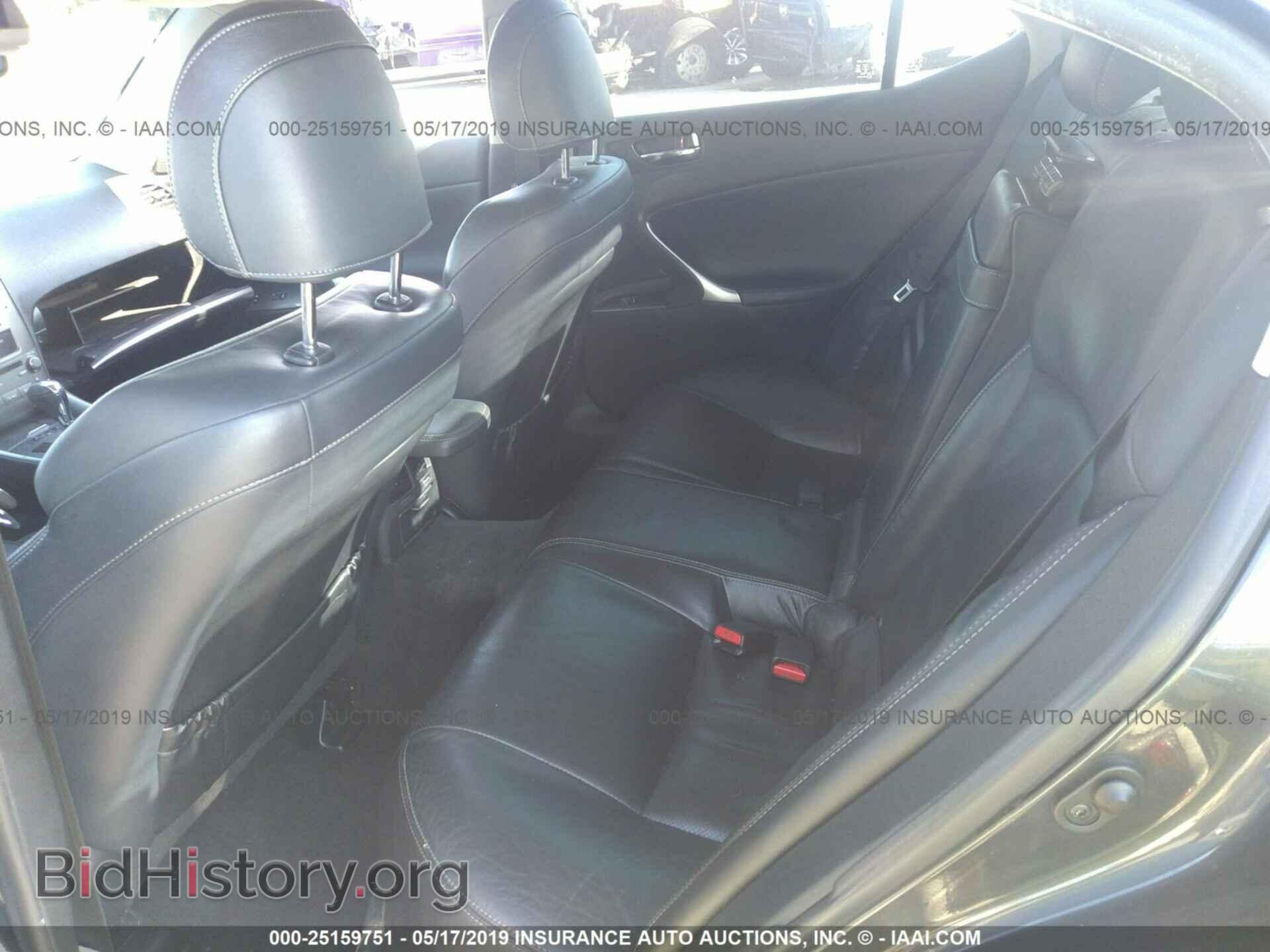 2011 LEXUS IS - VIN: JTHBF5C29B5145494 - Фото 8