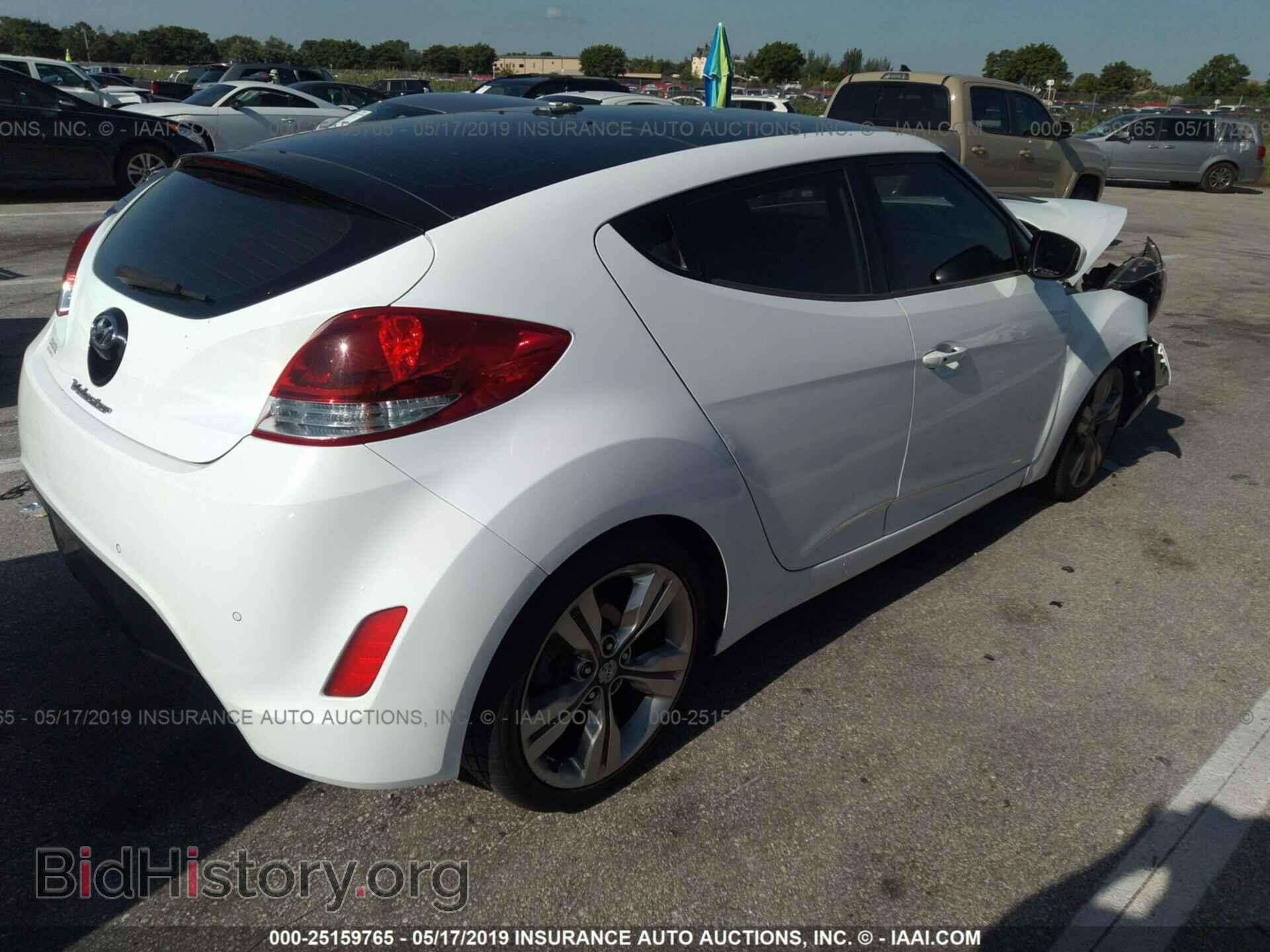 2012 HYUNDAI VELOSTER - VIN: KMHTC6AD2CU034331 - Фото 4