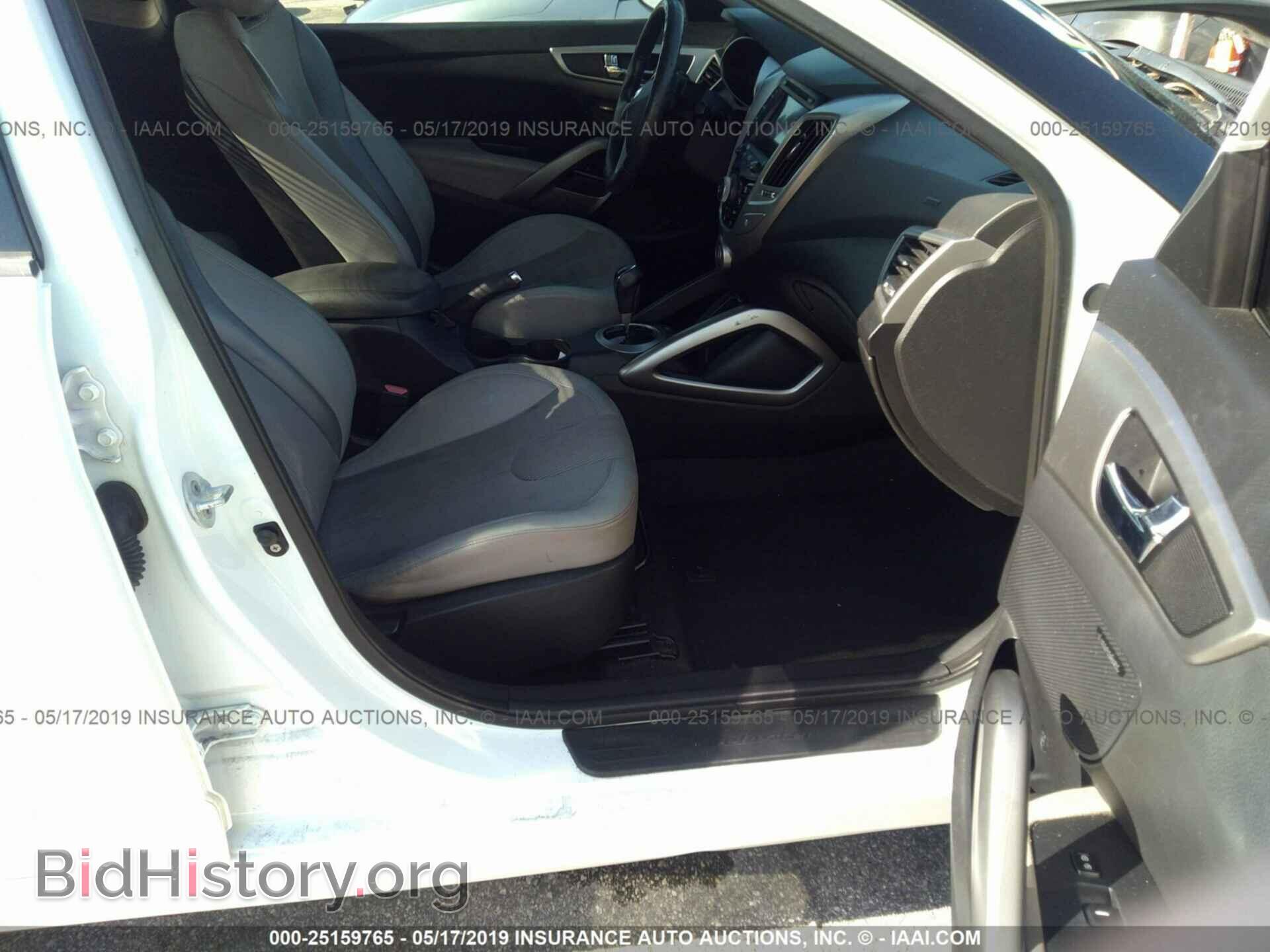 2012 HYUNDAI VELOSTER - VIN: KMHTC6AD2CU034331 - Фото 5