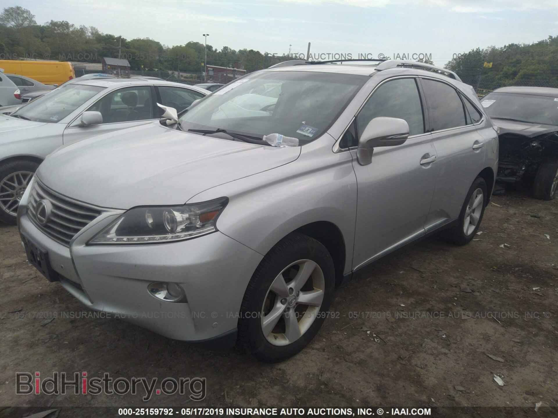 2014 LEXUS RX - VIN: 2T2BK1BA2EC245731 - Фото 2