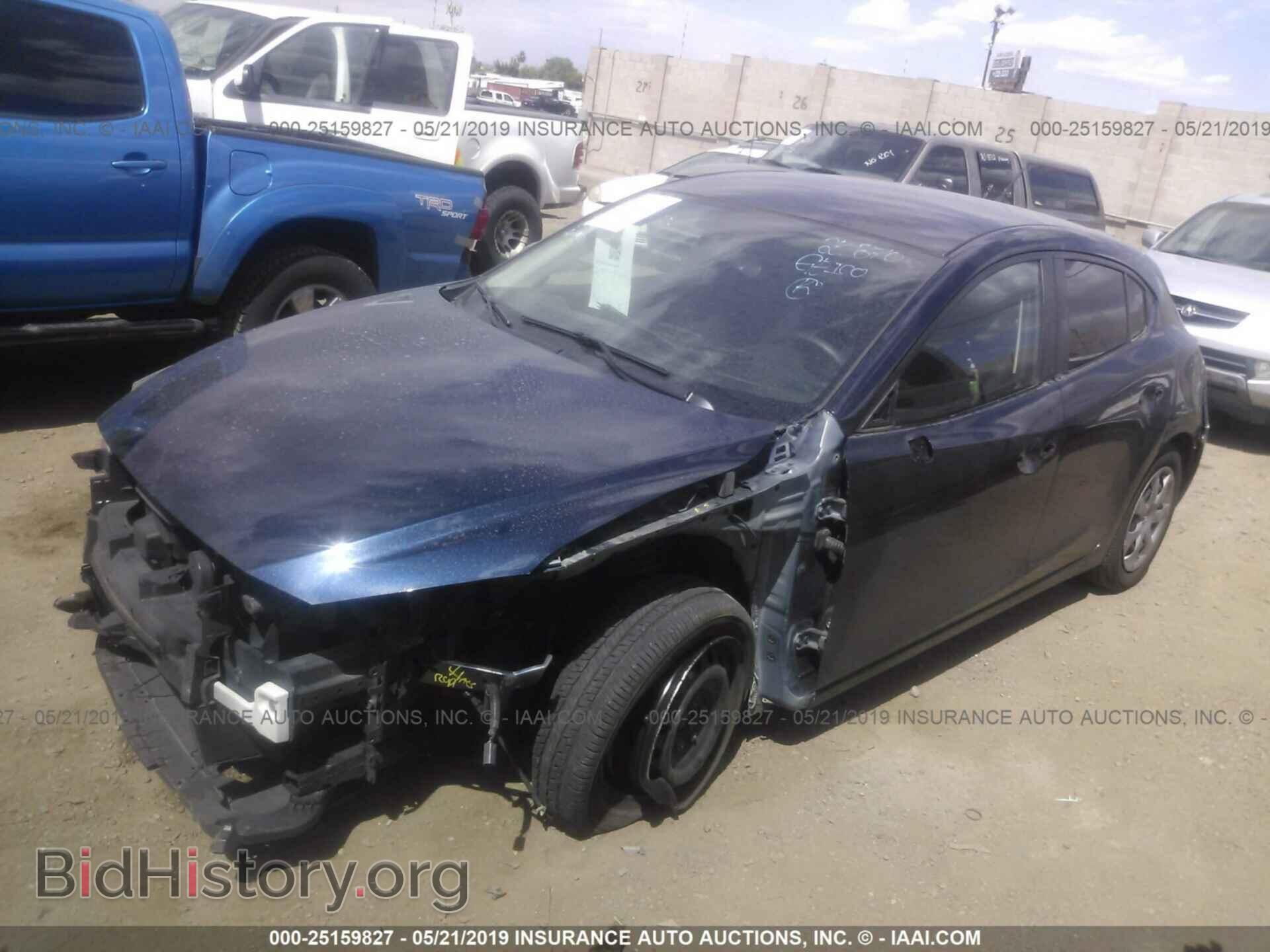 2014 MAZDA 3 - VIN: JM1BM1K77E1165087 - Фото 2