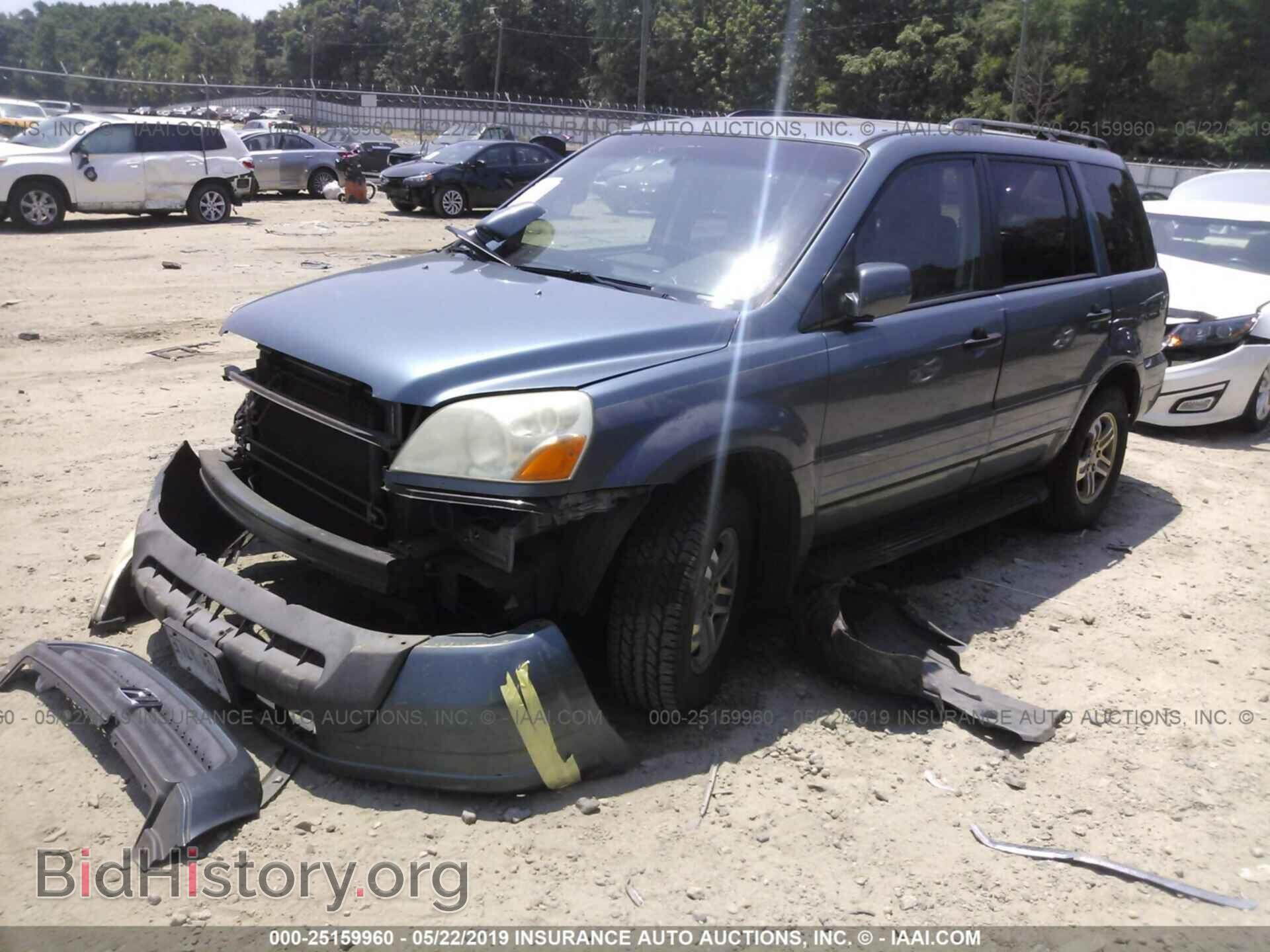 2005 HONDA PILOT - VIN: 5FNYF18565B011018 - Фото 2