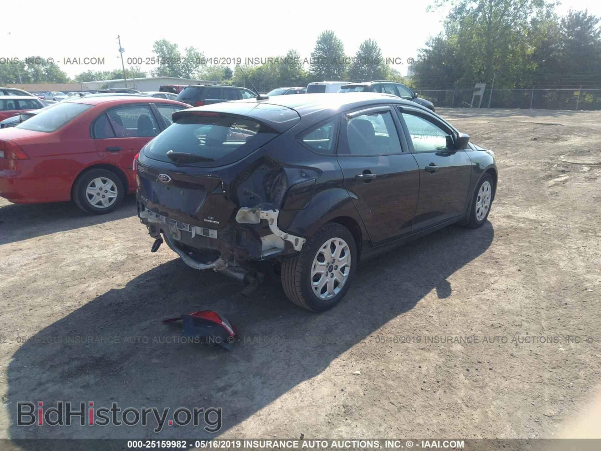 2012 FORD FOCUS - VIN: 1FAHP3K2XCL414376 - Фото 4