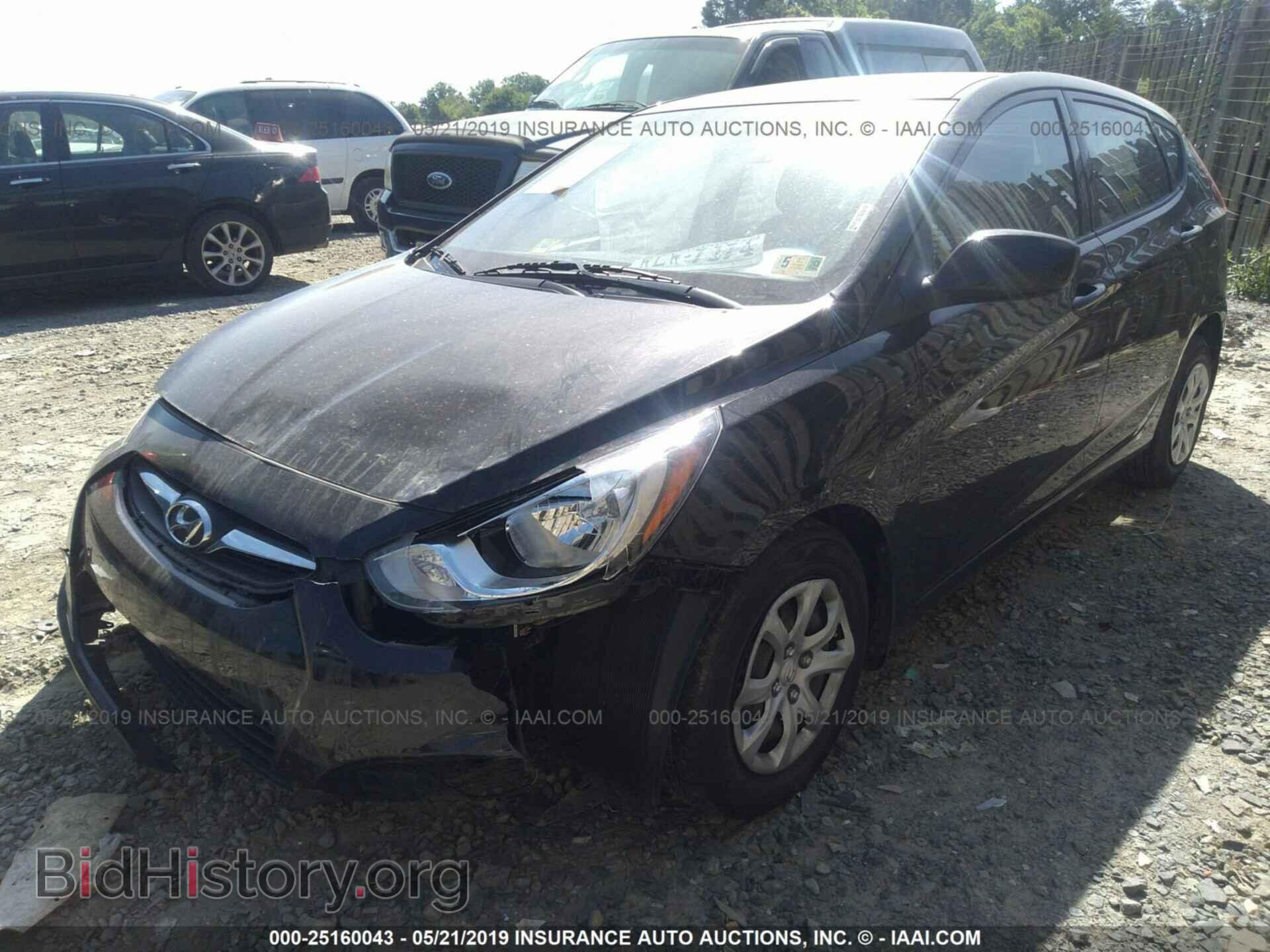 2014 HYUNDAI ACCENT - VIN: KMHCT5AE1EU152098 - Фото 2