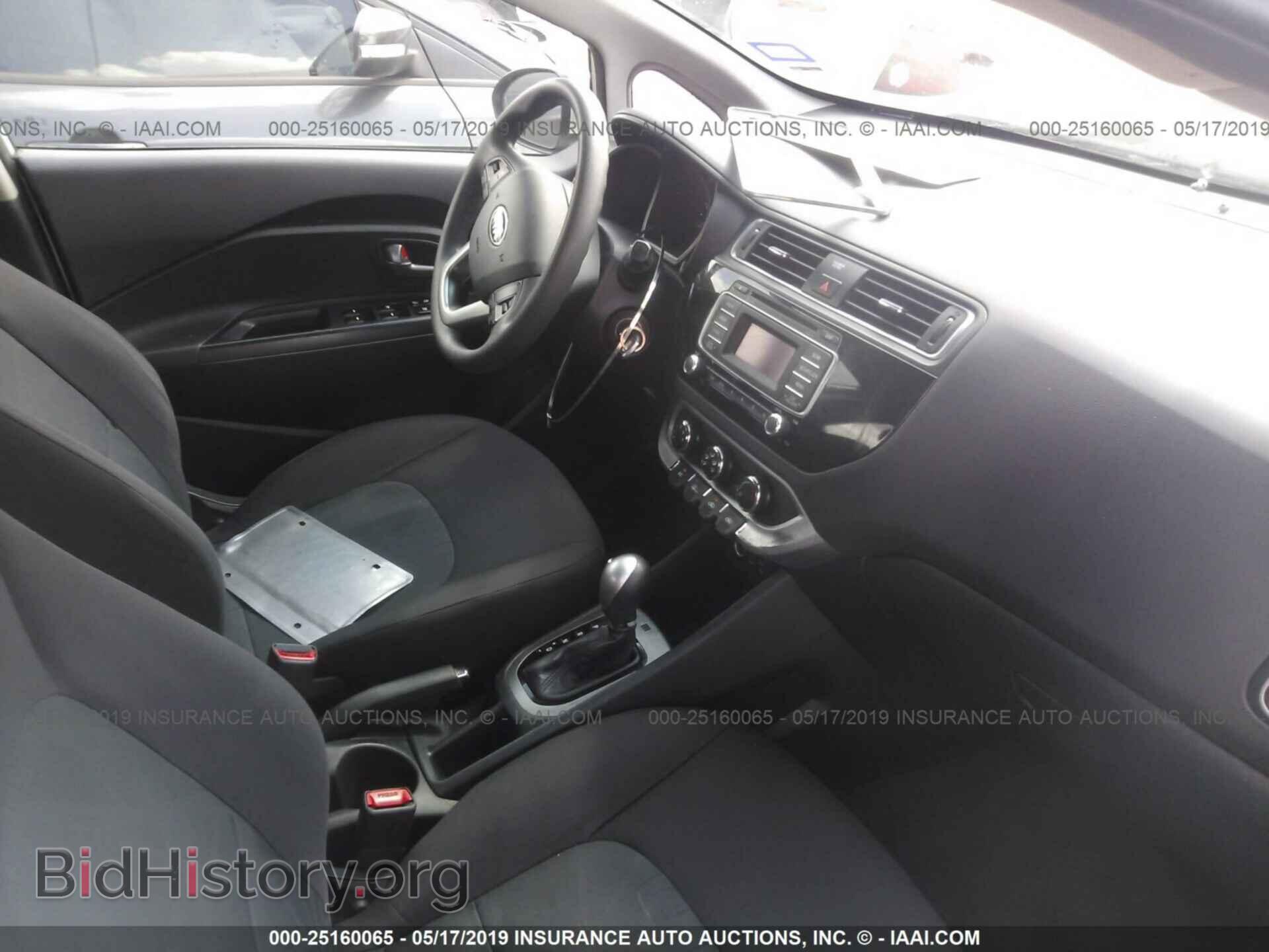 2016 KIA RIO - VIN: KNADM4A34G6612339 - Фото 5