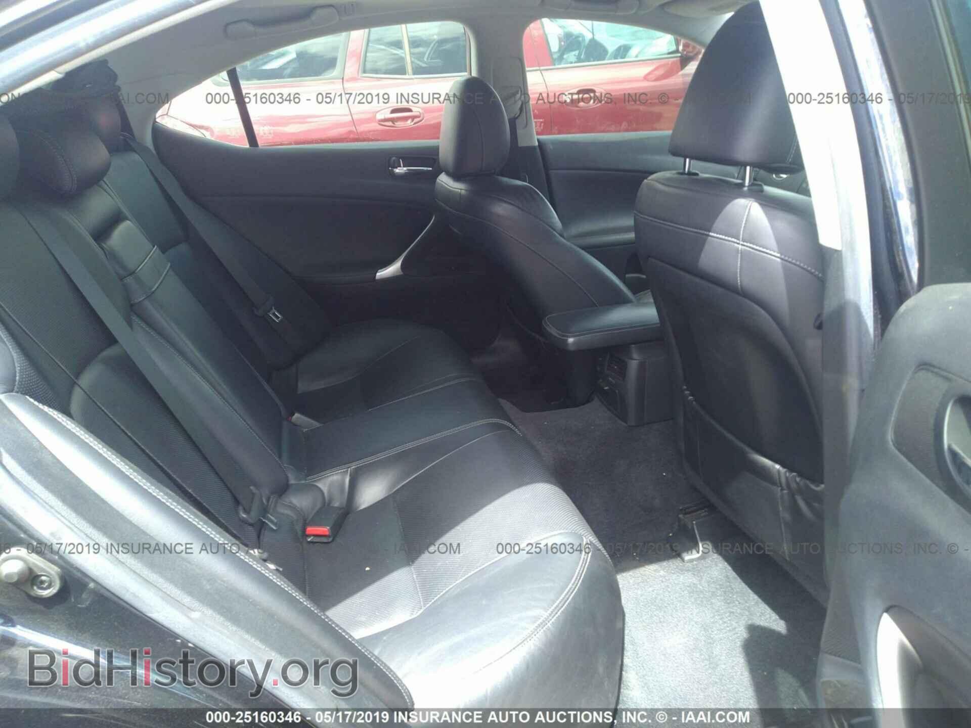 2010 LEXUS IS - VIN: JTHBF5C22A2095070 - Фото 8