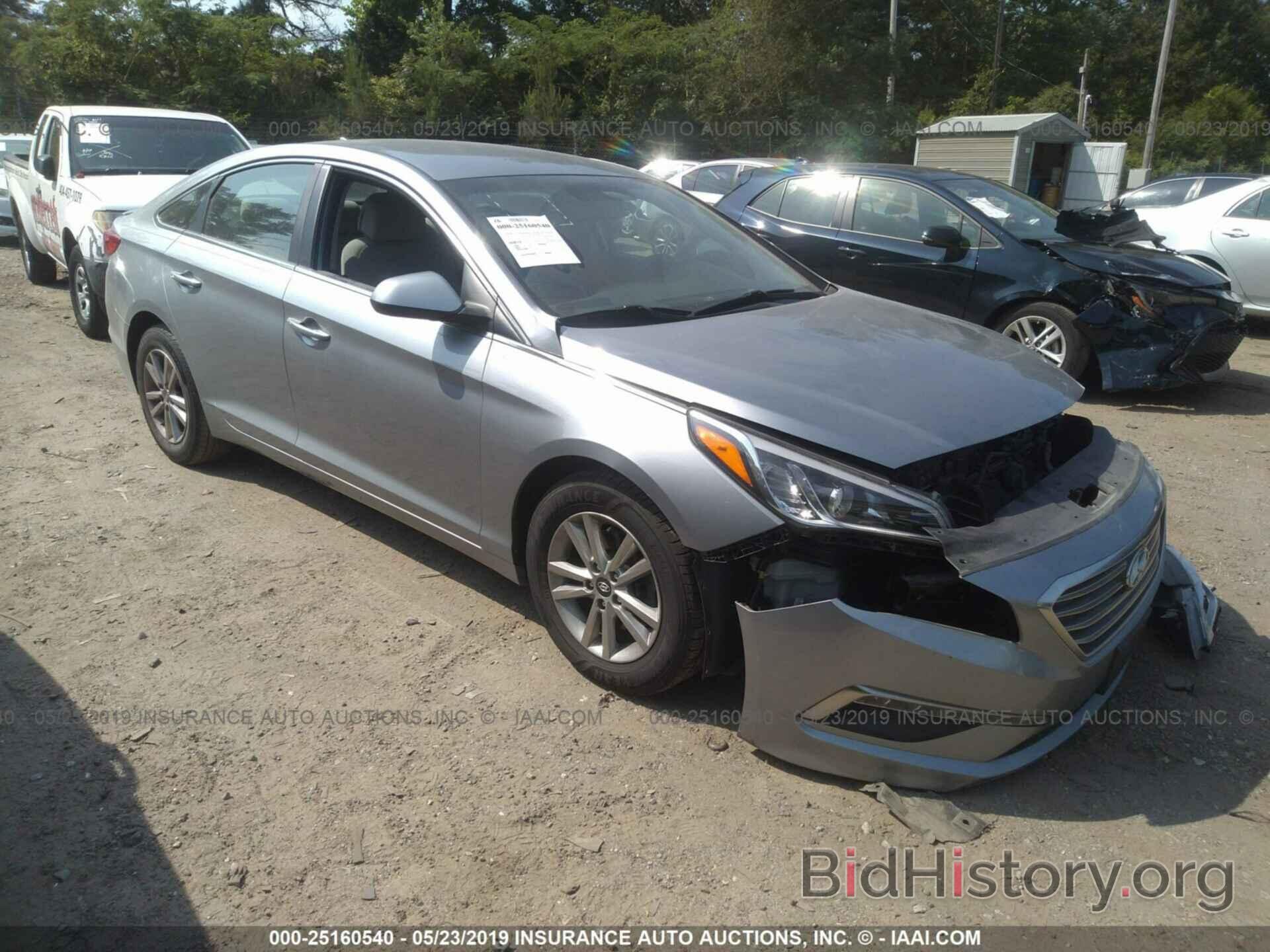 Photo 5NPE24AF9FH208626 - HYUNDAI SONATA 2015