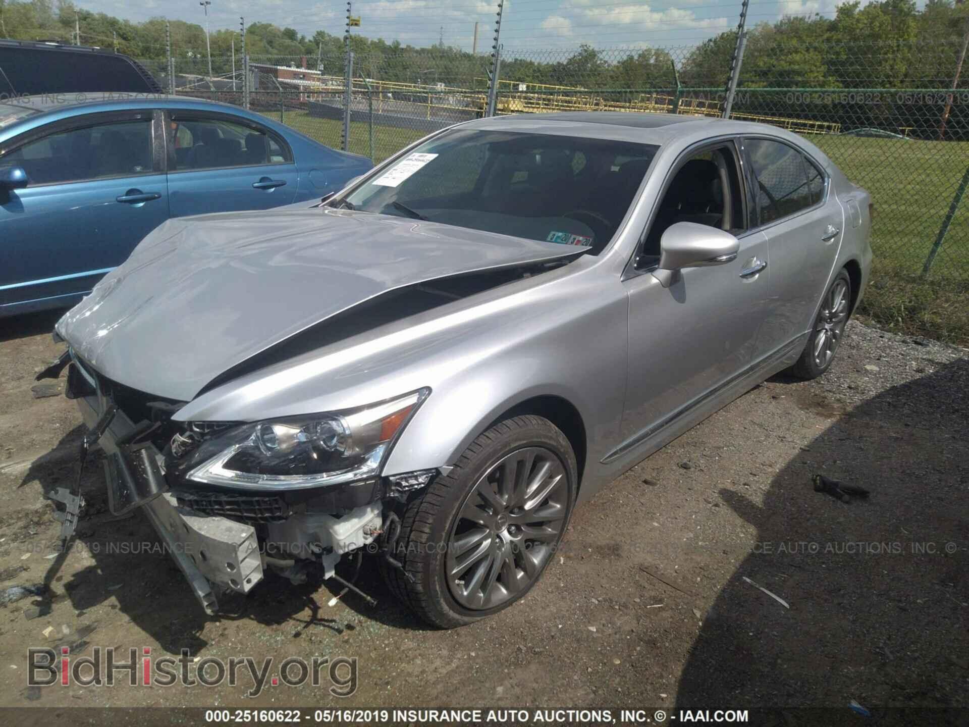 2013 LEXUS LS - VIN: JTHCL5EF2D5017288 - Фото 2