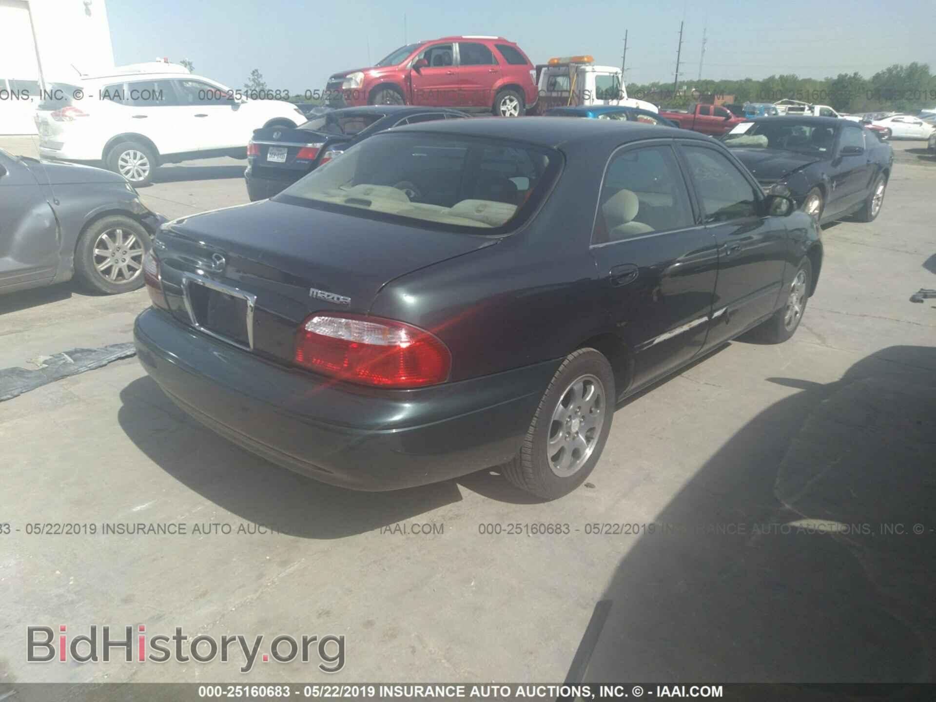 2002 MAZDA 626 - VIN: 1YVGF22C025282012 - Фото 4