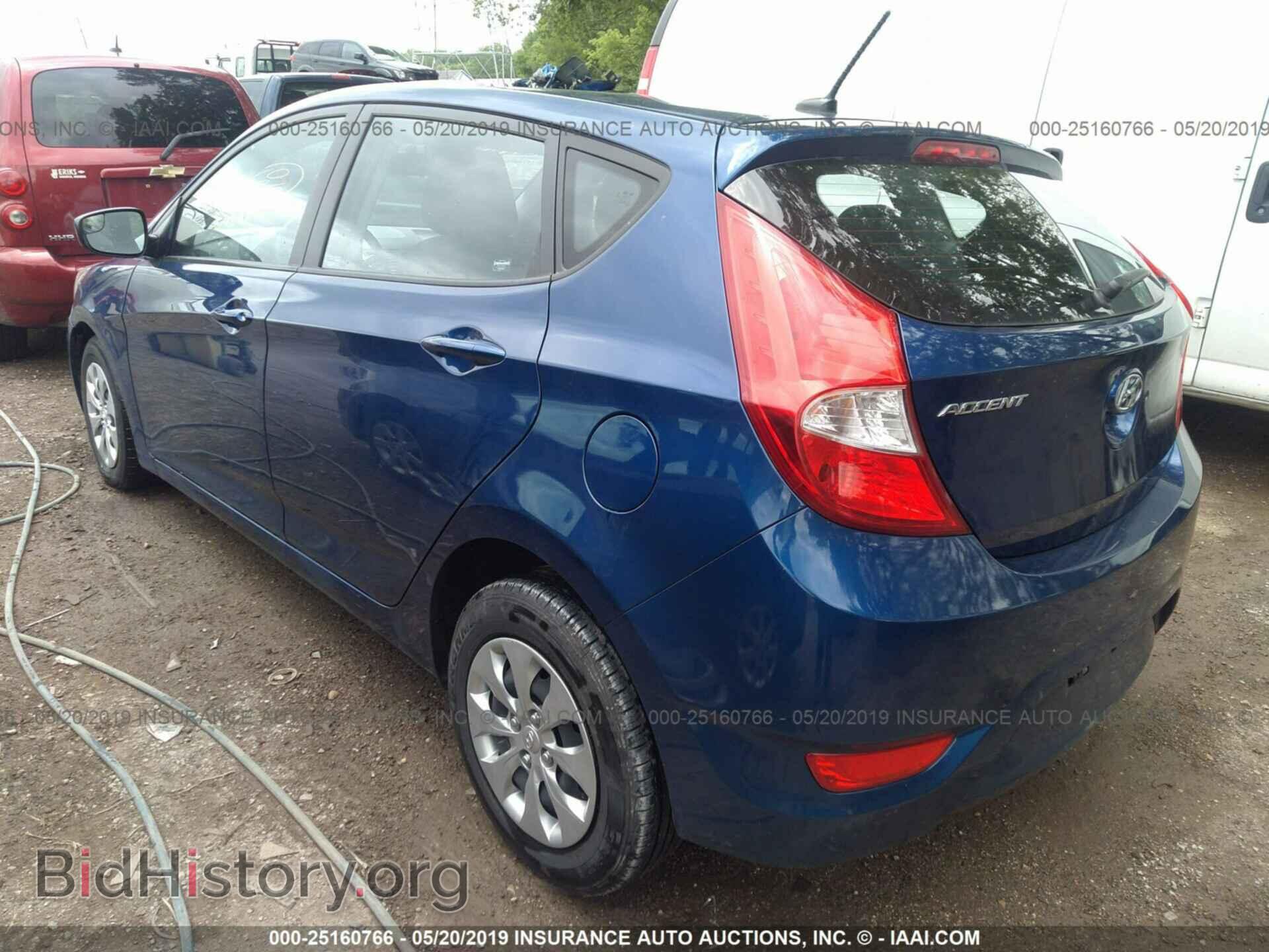 2016 HYUNDAI ACCENT - VIN: KMHCT5AE4GU258757 - Фото 3