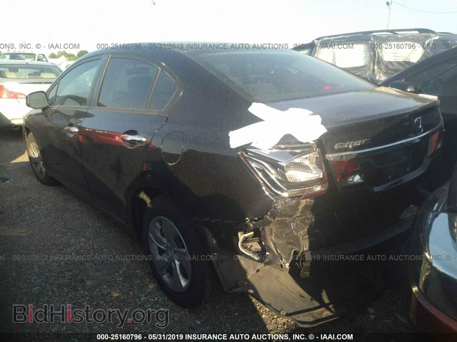 2013 HONDA CIVIC - VIN: 19XFB2F52DE053427 - Фото 3