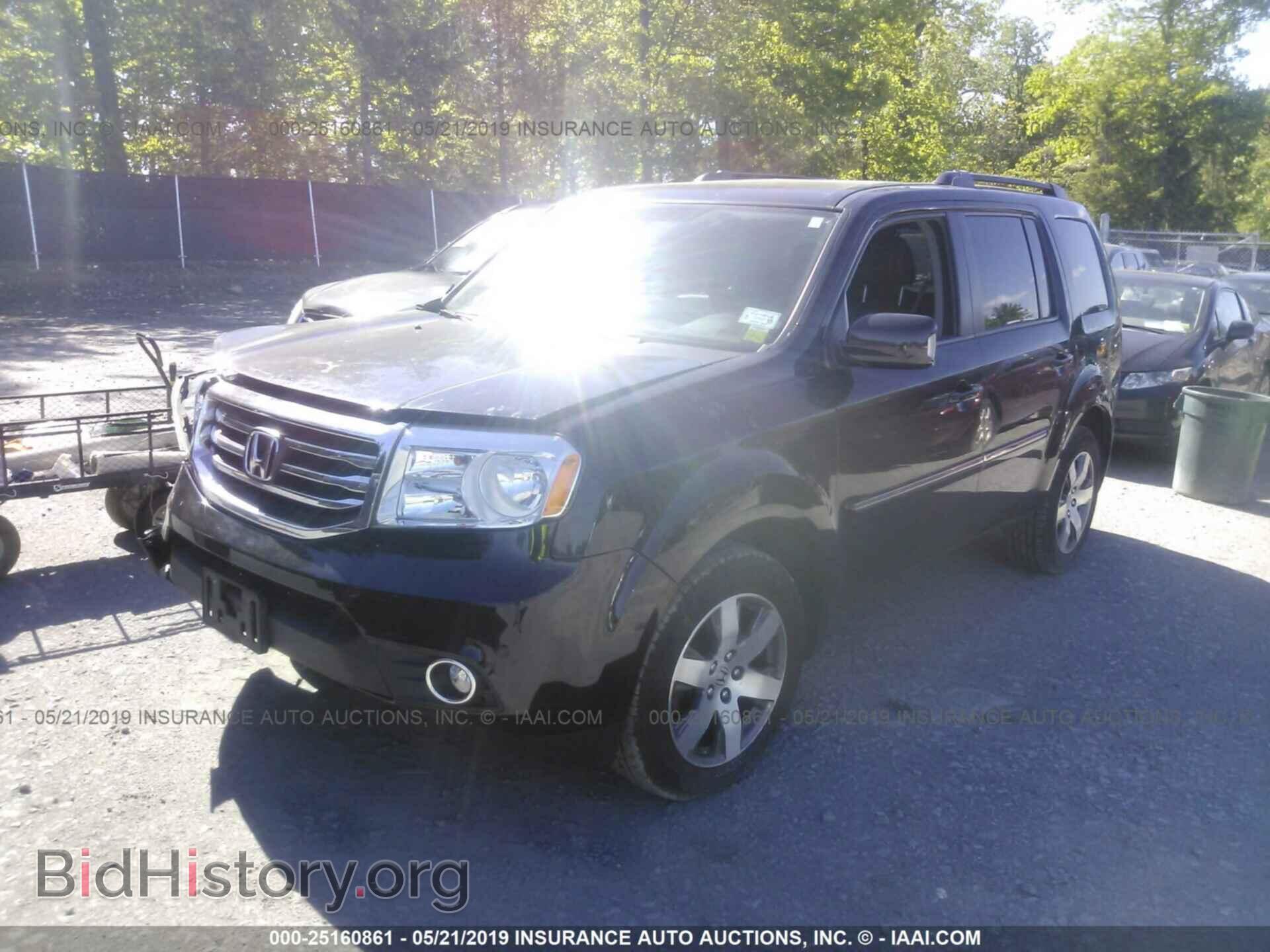2014 HONDA PILOT - VIN: 5FNYF4H9XEB002844 - Фото 2