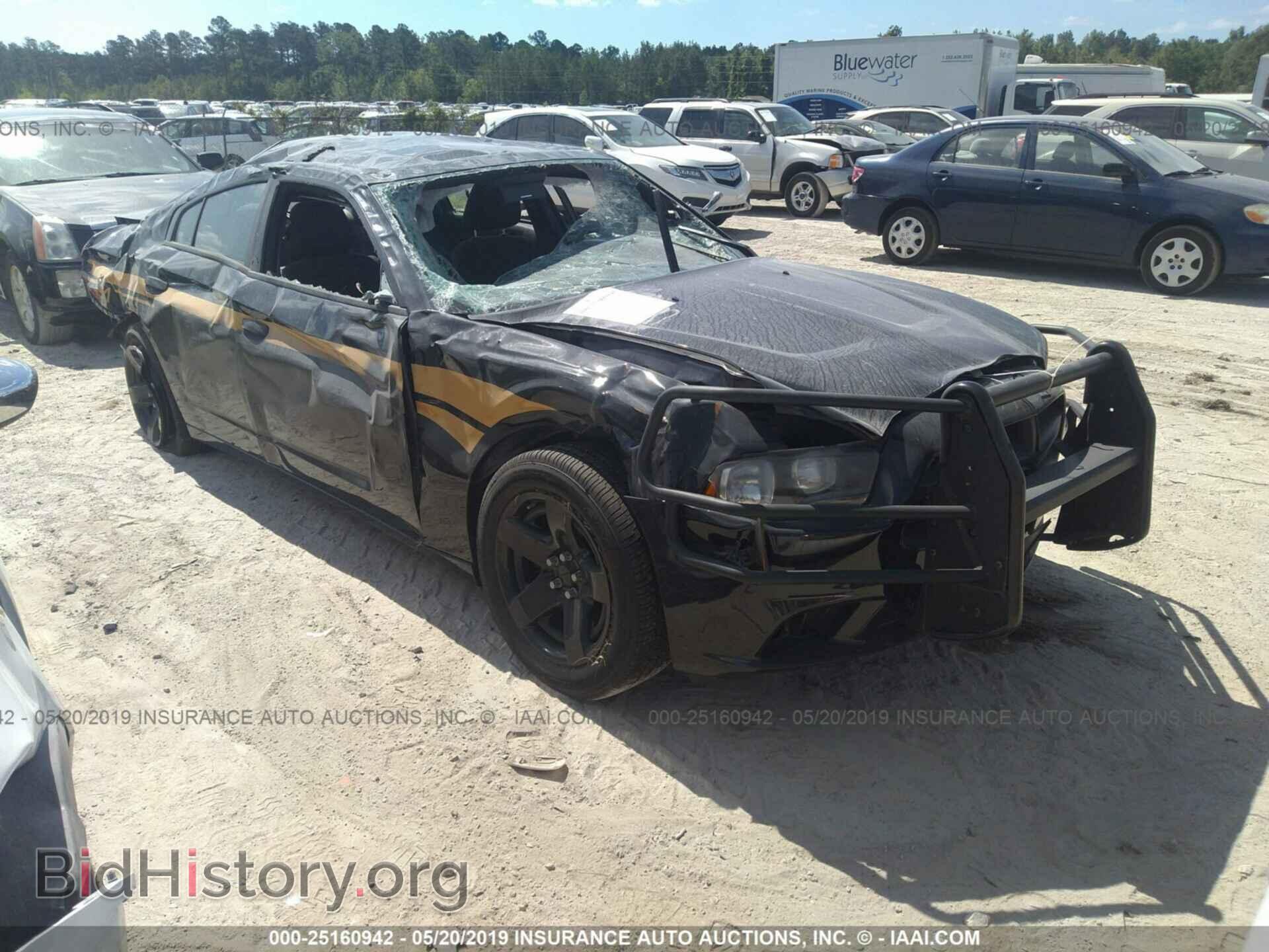 Photo 2C3CDXAG6CH257416 - DODGE CHARGER 2012