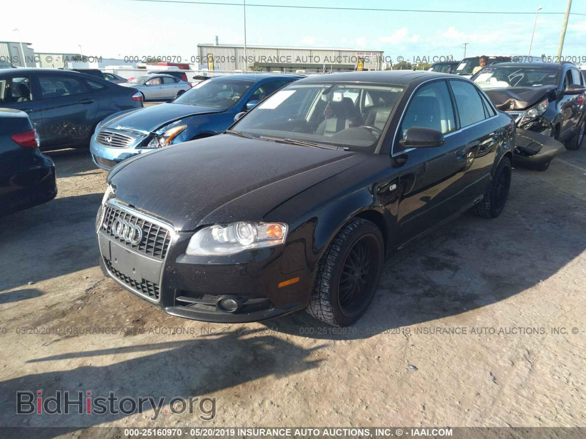 2008 AUDI A4 - VIN: WAUDF78E48A087462 - Фото 2