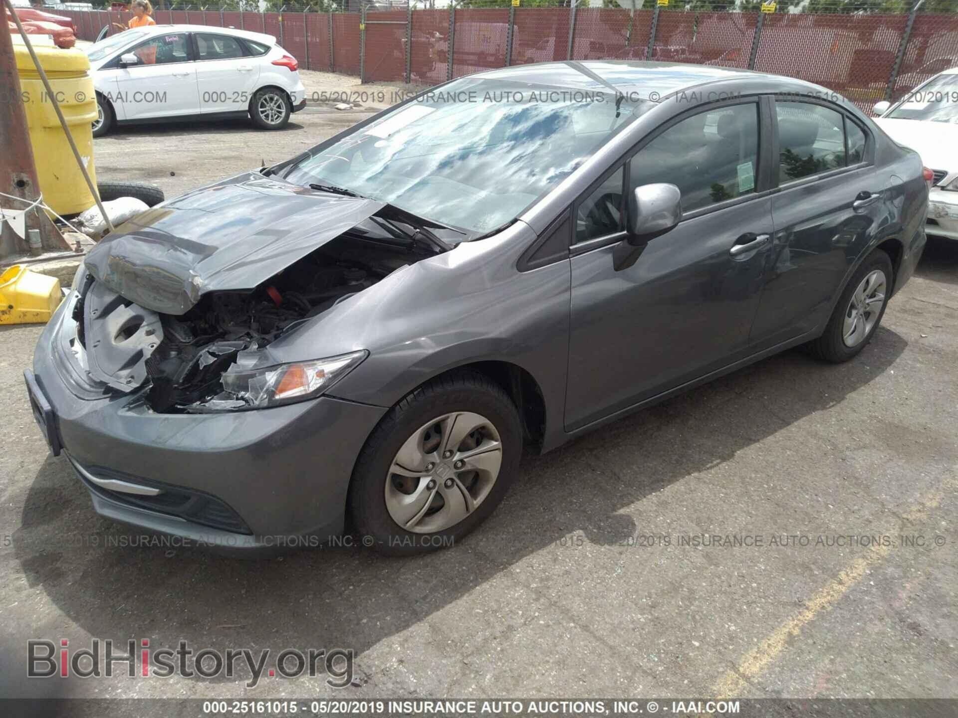 2013 HONDA CIVIC - VIN: 19XFB2F54DE217907 - Фото 2