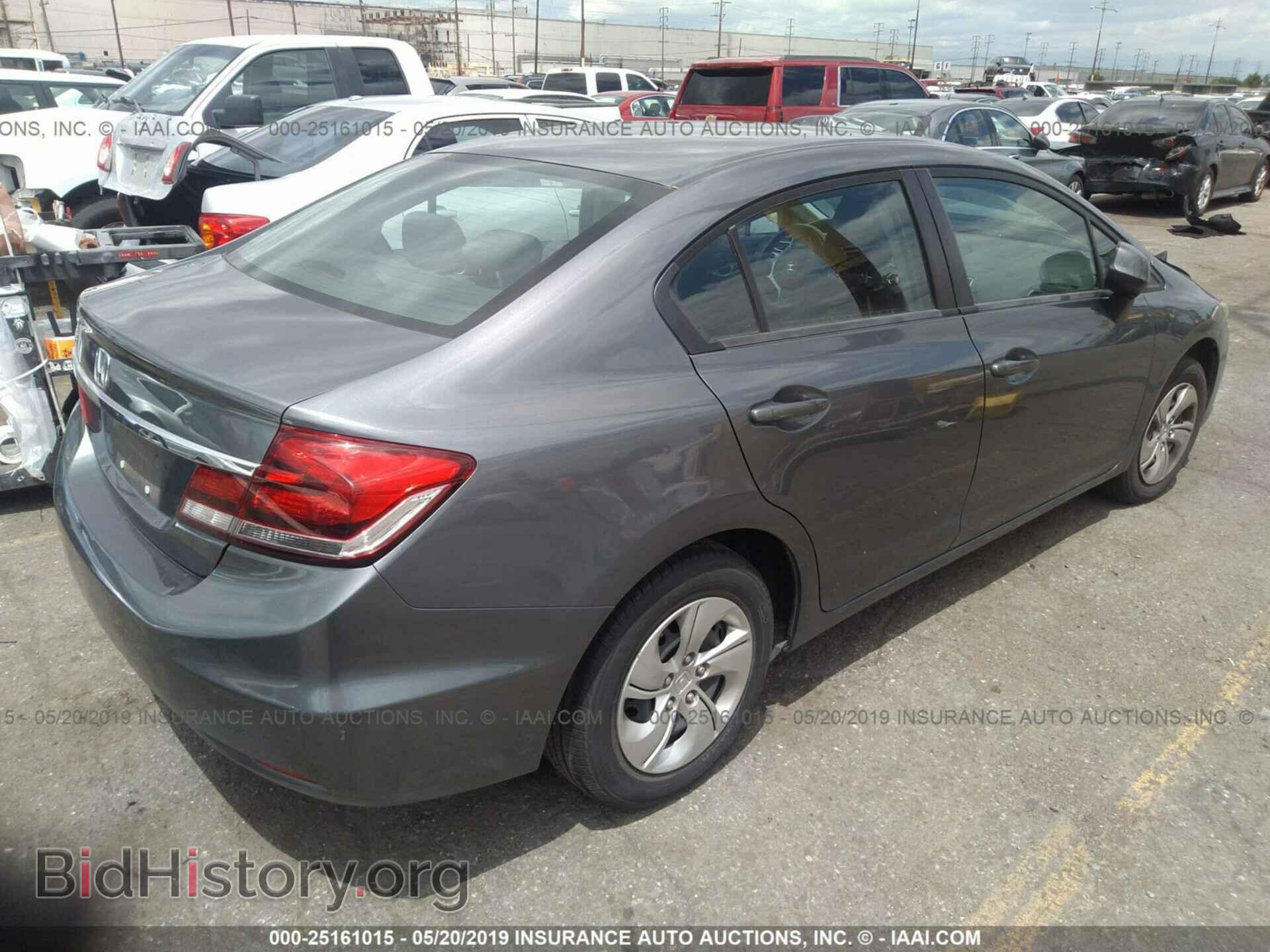 2013 HONDA CIVIC - VIN: 19XFB2F54DE217907 - Фото 4