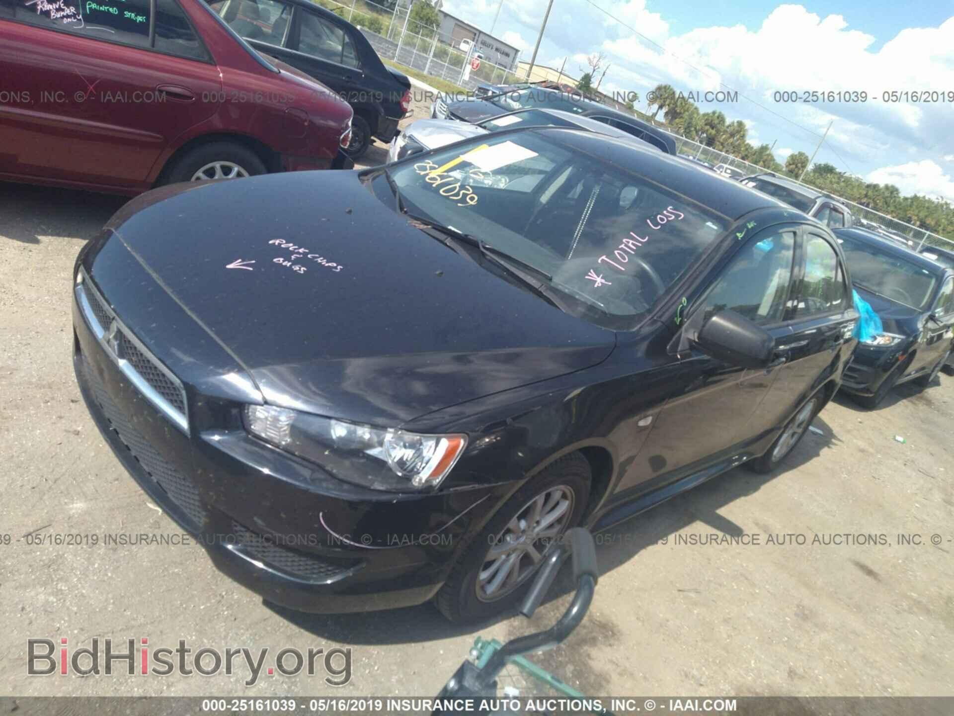 2011 MITSUBISHI LANCER - VIN: JA32U2FU2BU039623 - Фото 2