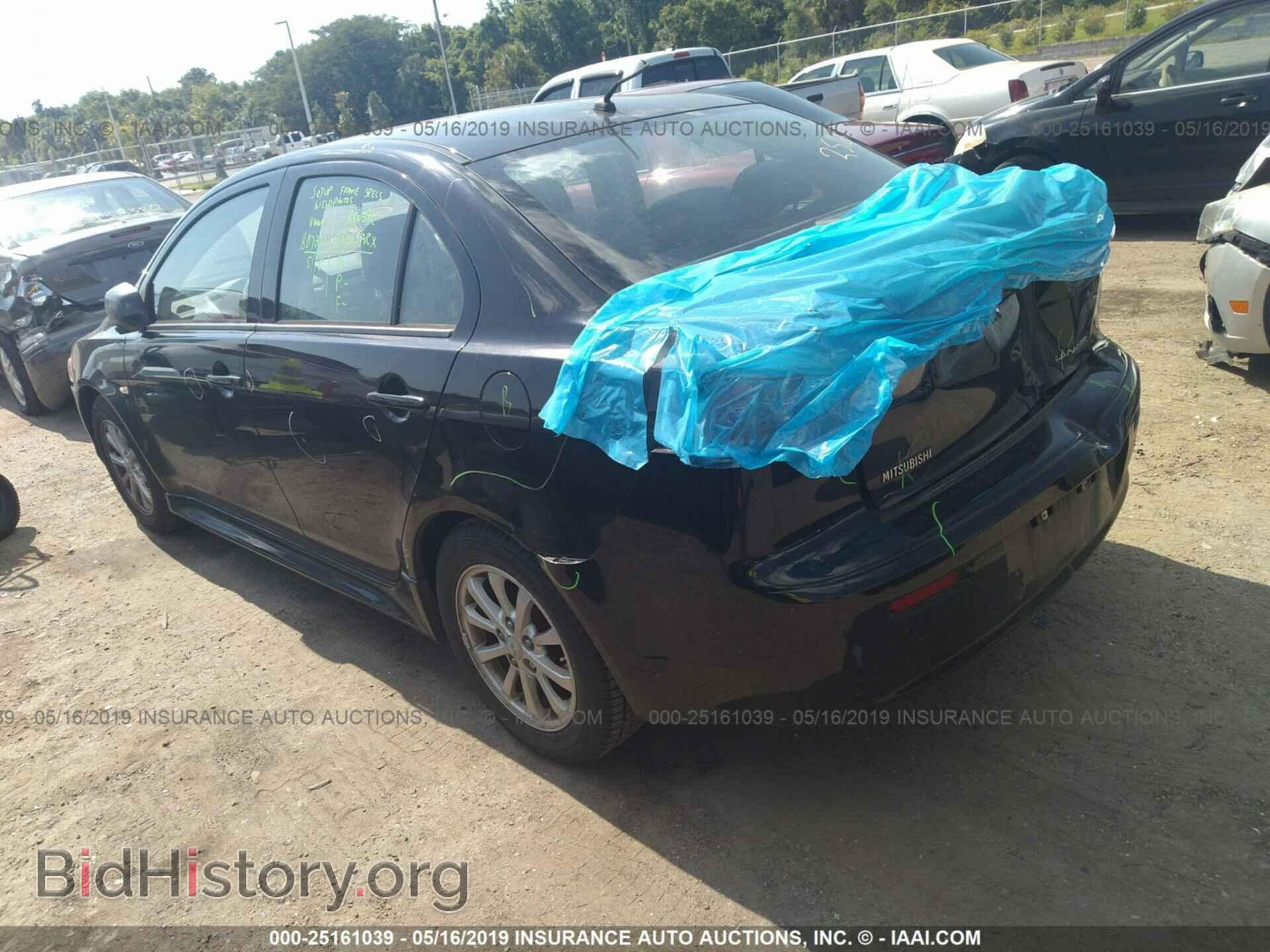 2011 MITSUBISHI LANCER - VIN: JA32U2FU2BU039623 - Фото 3