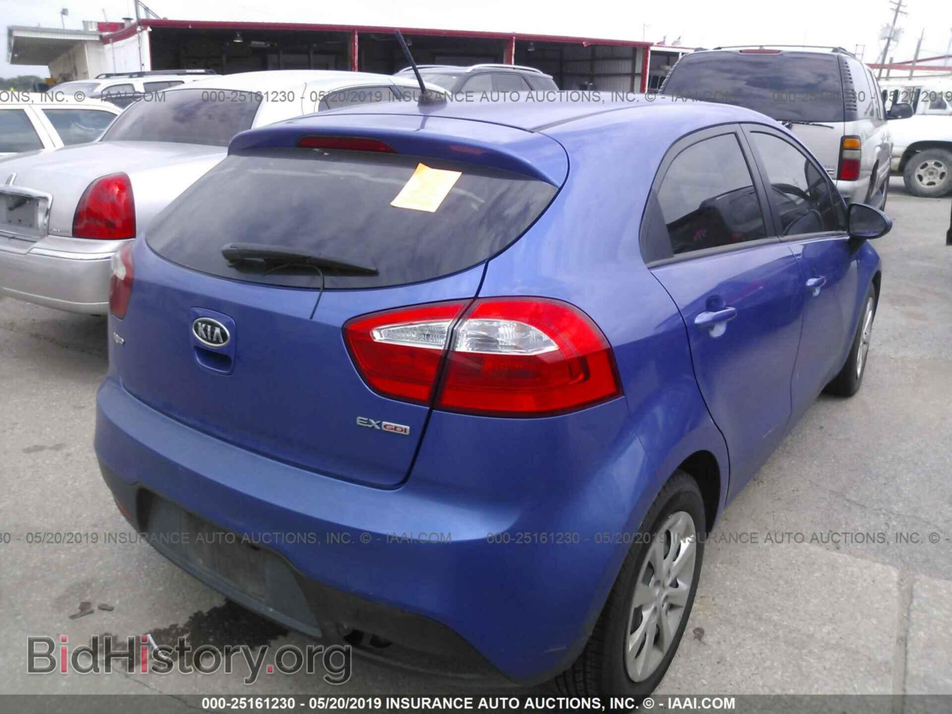 2012 KIA RIO - VIN: KNADN5A39C6037698 - Фото 4