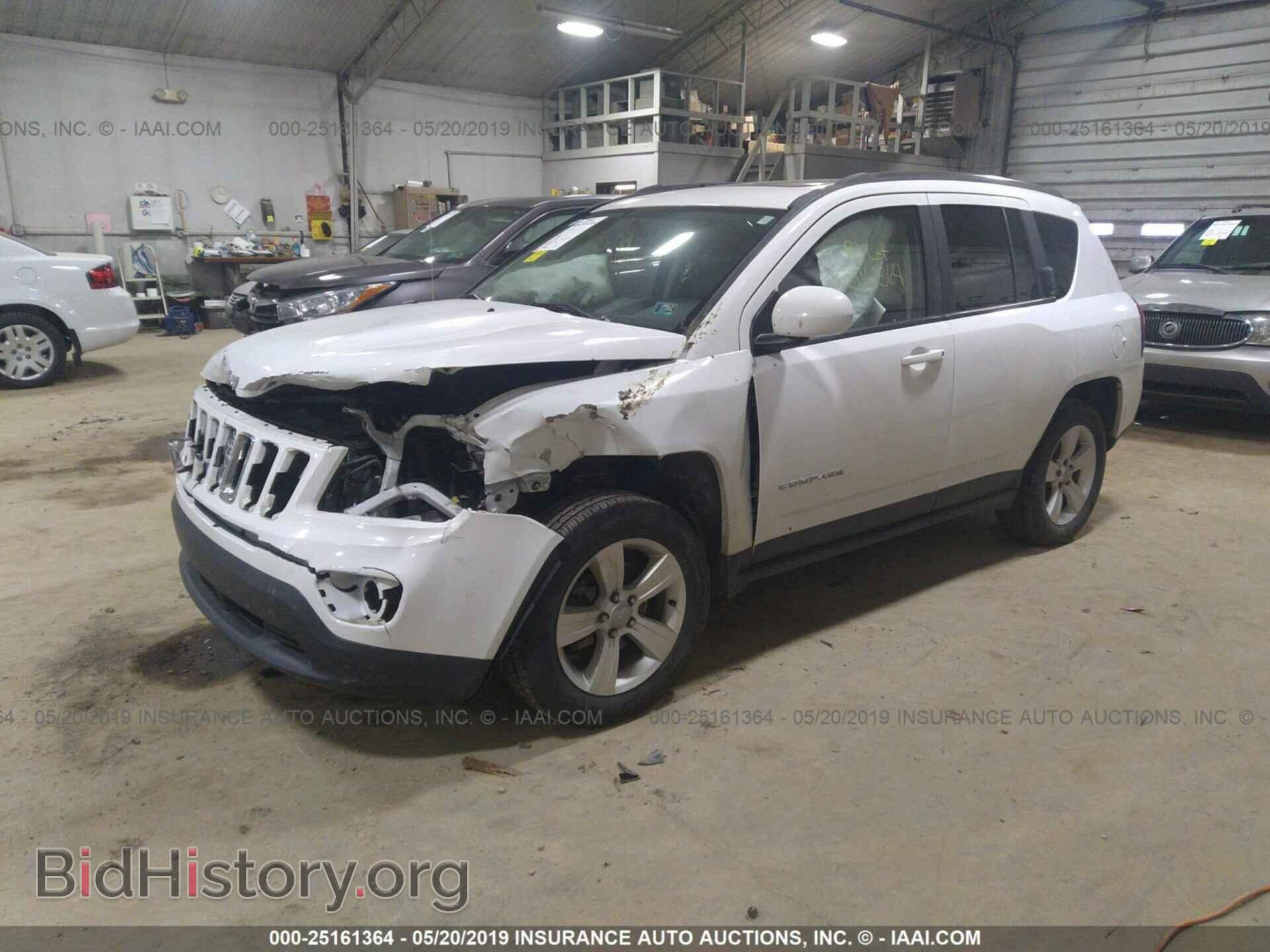 2015 JEEP COMPASS - VIN: 1C4NJDEB2FD317378 - Фото 2