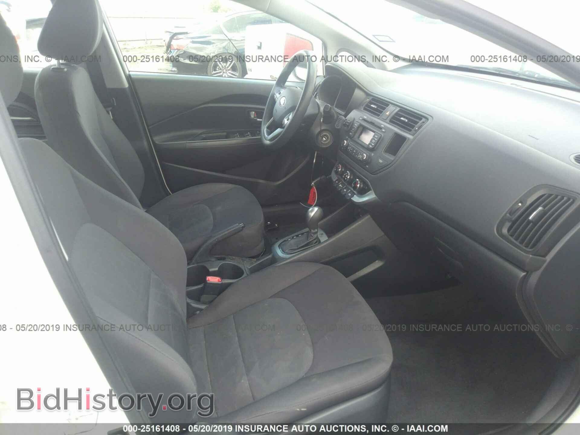 2014 KIA RIO - VIN: KNADM4A36E6368402 - Фото 5